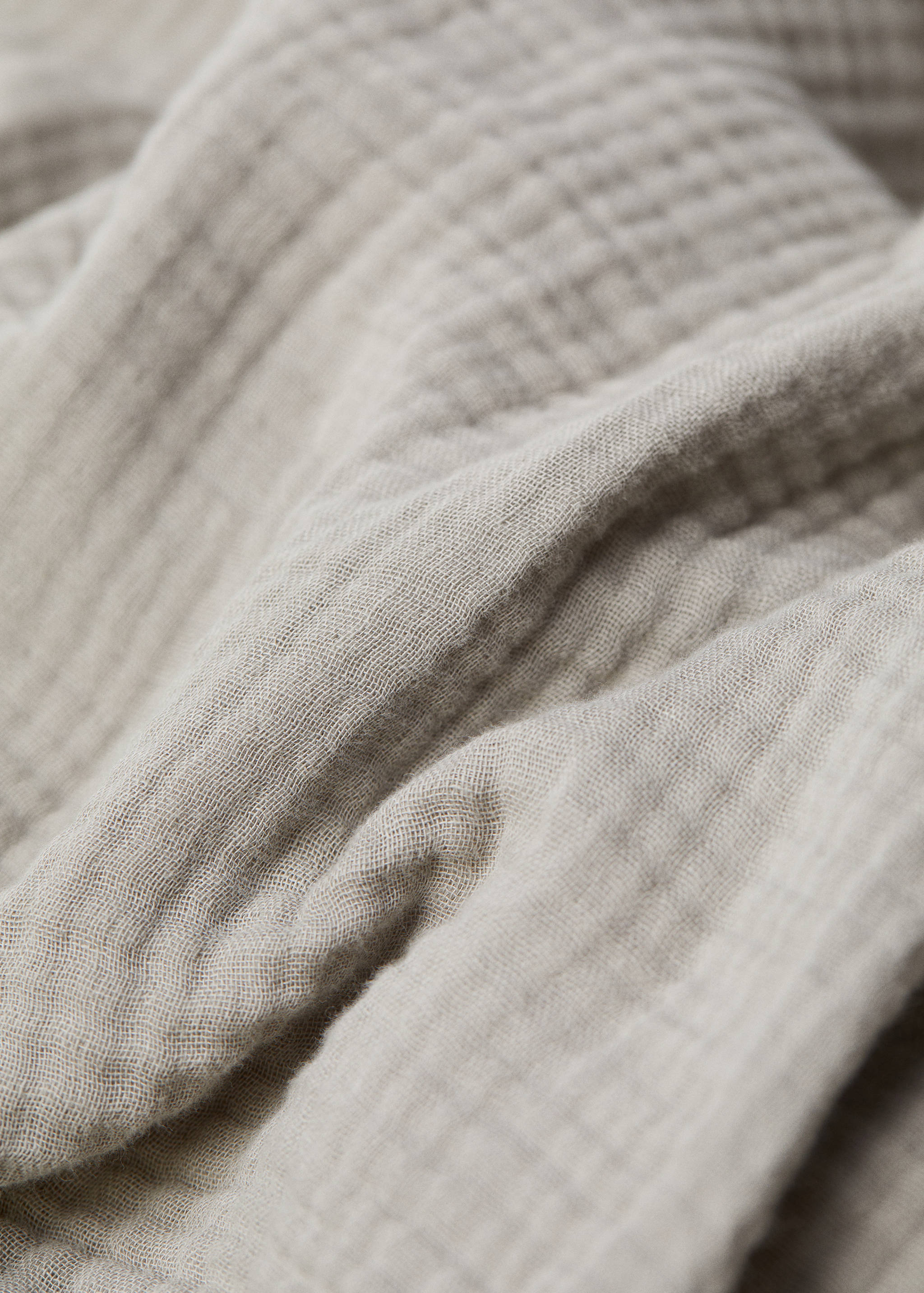 Bettbezug aus Baumwoll-Chiffon für 150/160 cm Bett - Detail des Artikels 3