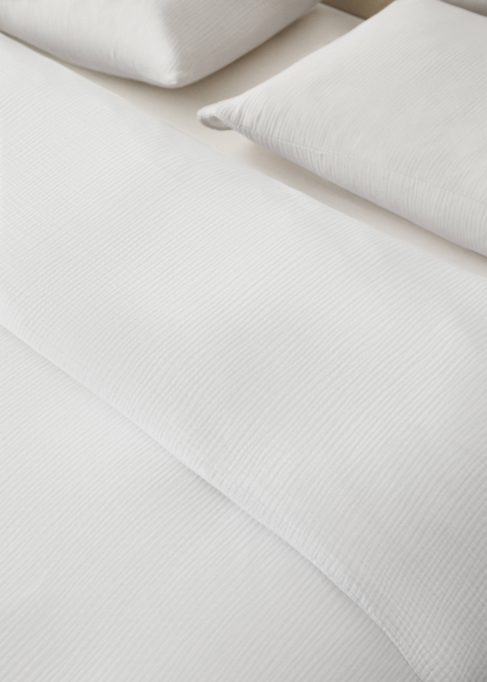 Bettbezug aus Baumwoll-Gaze für 180 cm Bett - Detail des Artikels 7