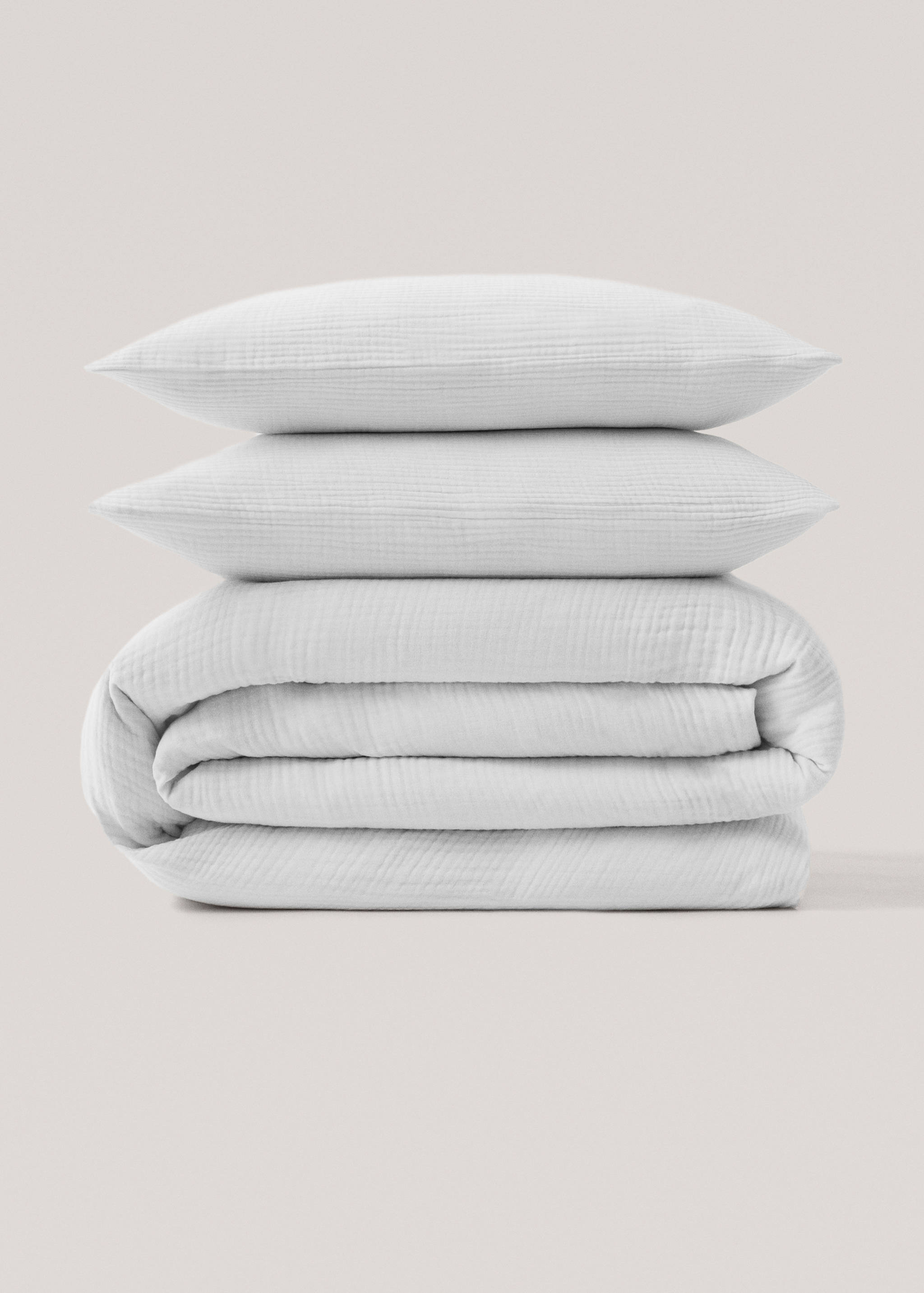 Bettbezug aus Baumwoll-Gaze für 180 cm Bett - Artikel ohne Model