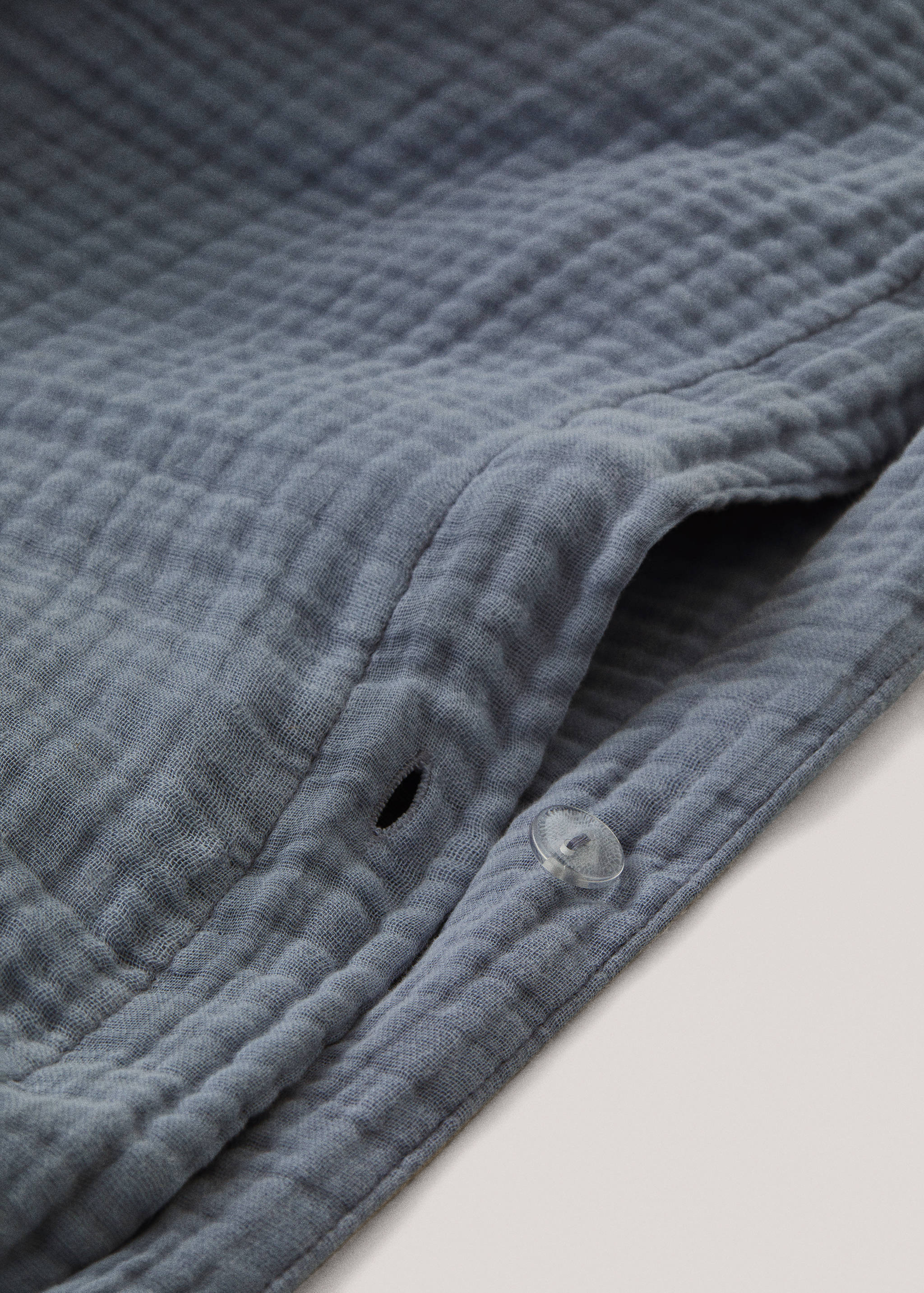 Bettbezug aus Baumwoll-Gaze für 180 cm Bett - Detail des Artikels 1