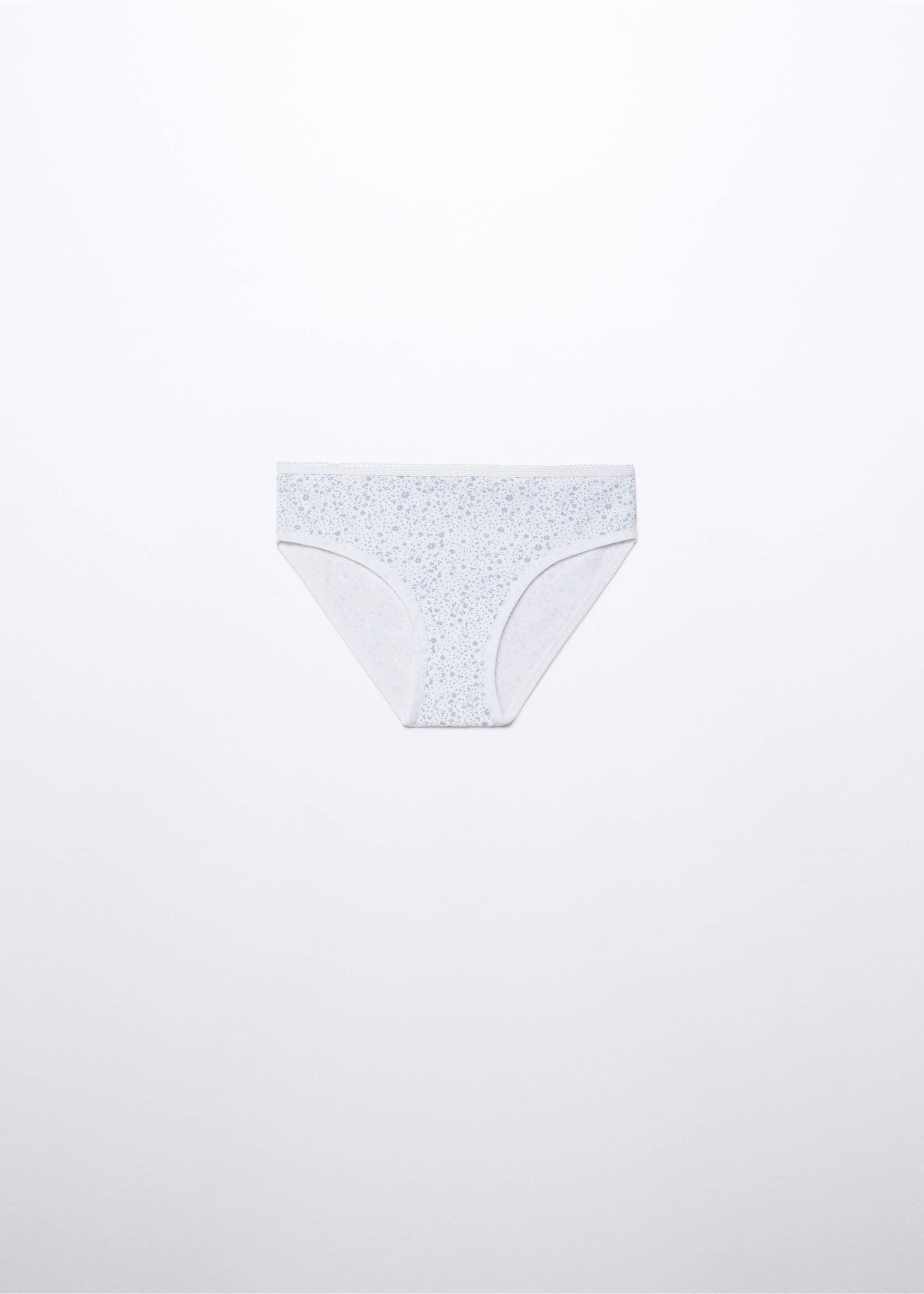 3 pack cotton panties - Details of the article 8, Sky Blue. Ref: 57021503-00.