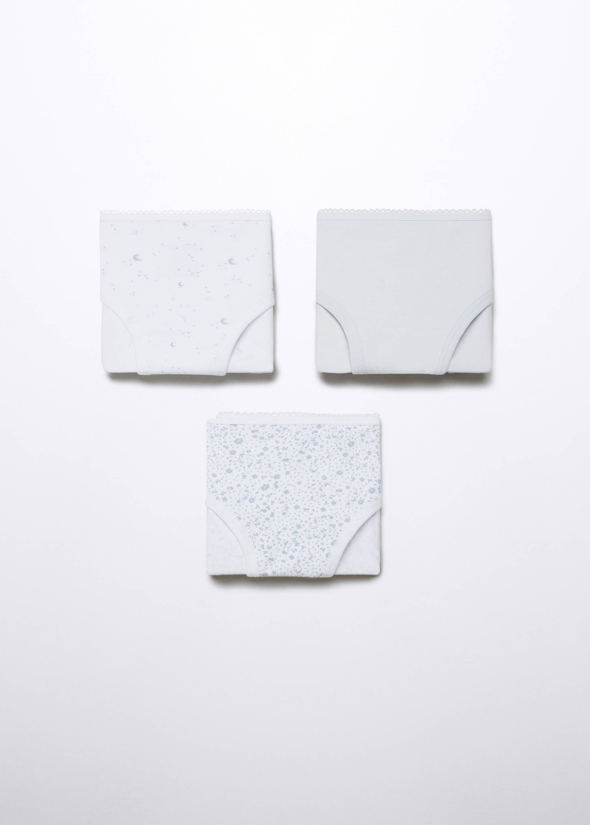 Pack 3 braguitas algodón - Artículo sin modelo