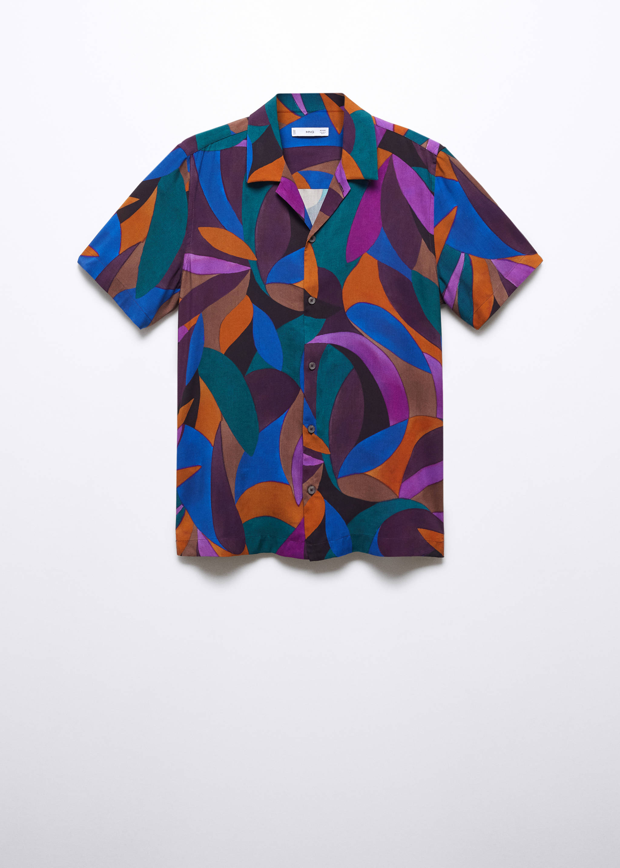 Camisa bowling estampado geométrico - Artículo sin modelo