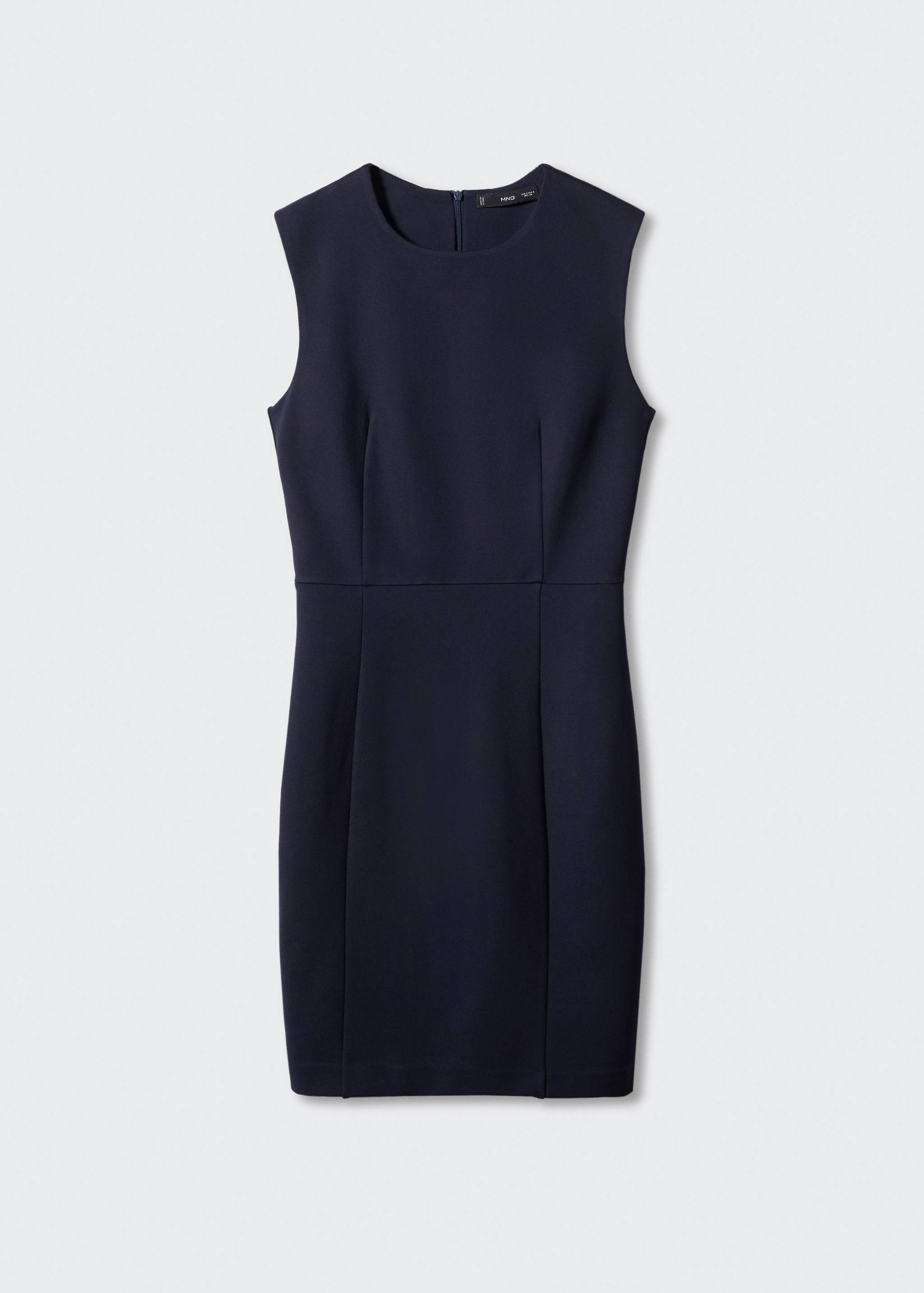 Robe sans manches maille point de Rome - Article sans modèle