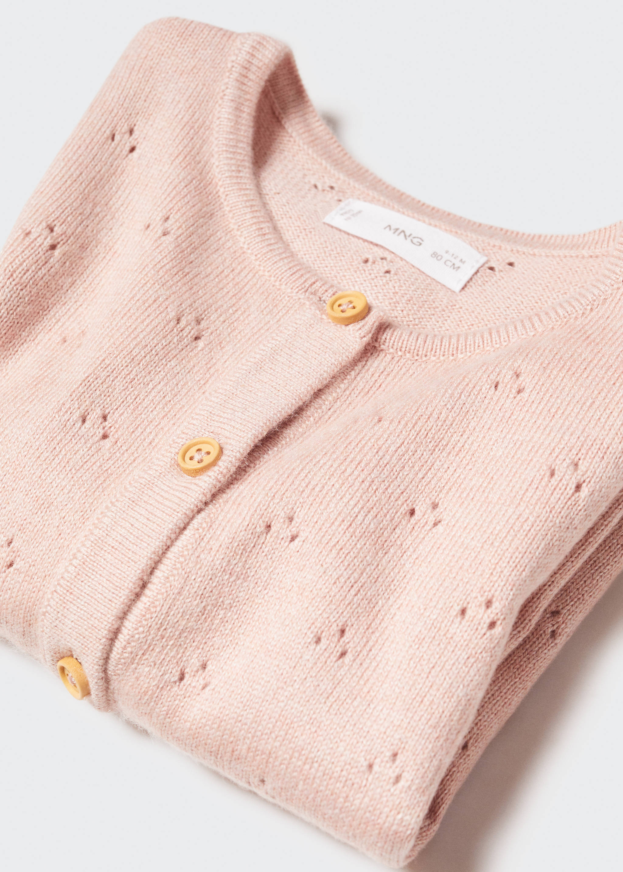 Cotton-blend cardigan - Details of the article 8