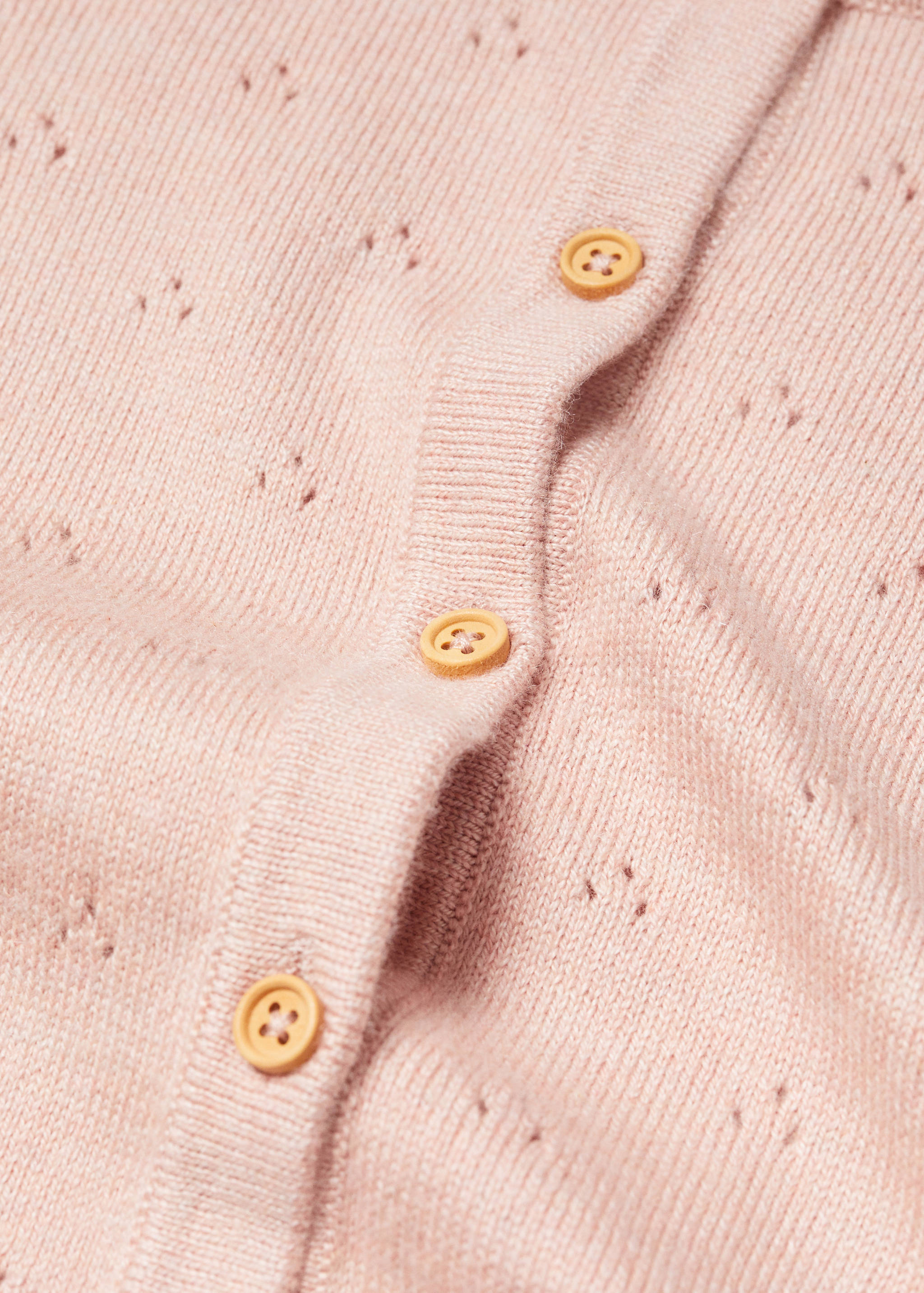 Cotton-blend cardigan - Details of the article 0