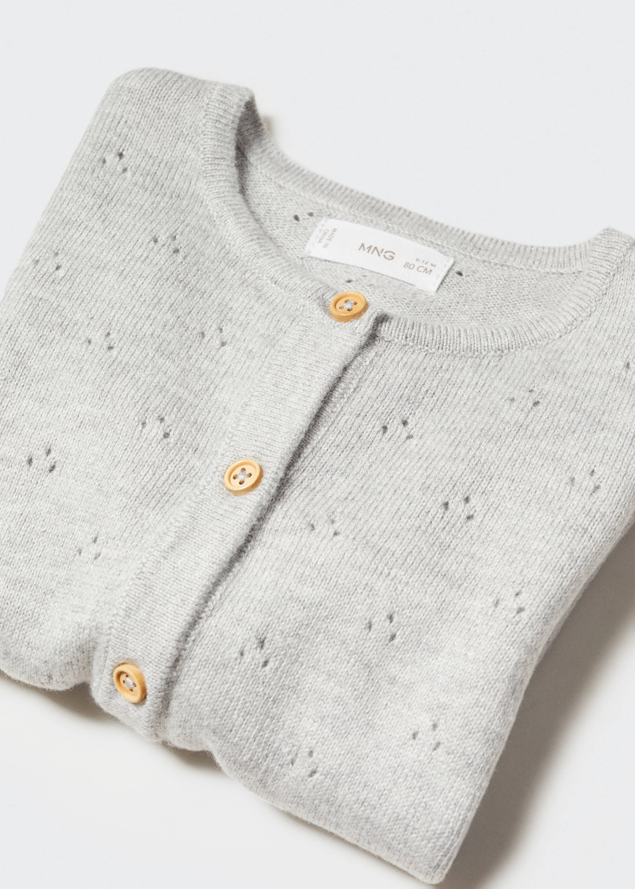 Cotton-blend cardigan - Details of the article 8