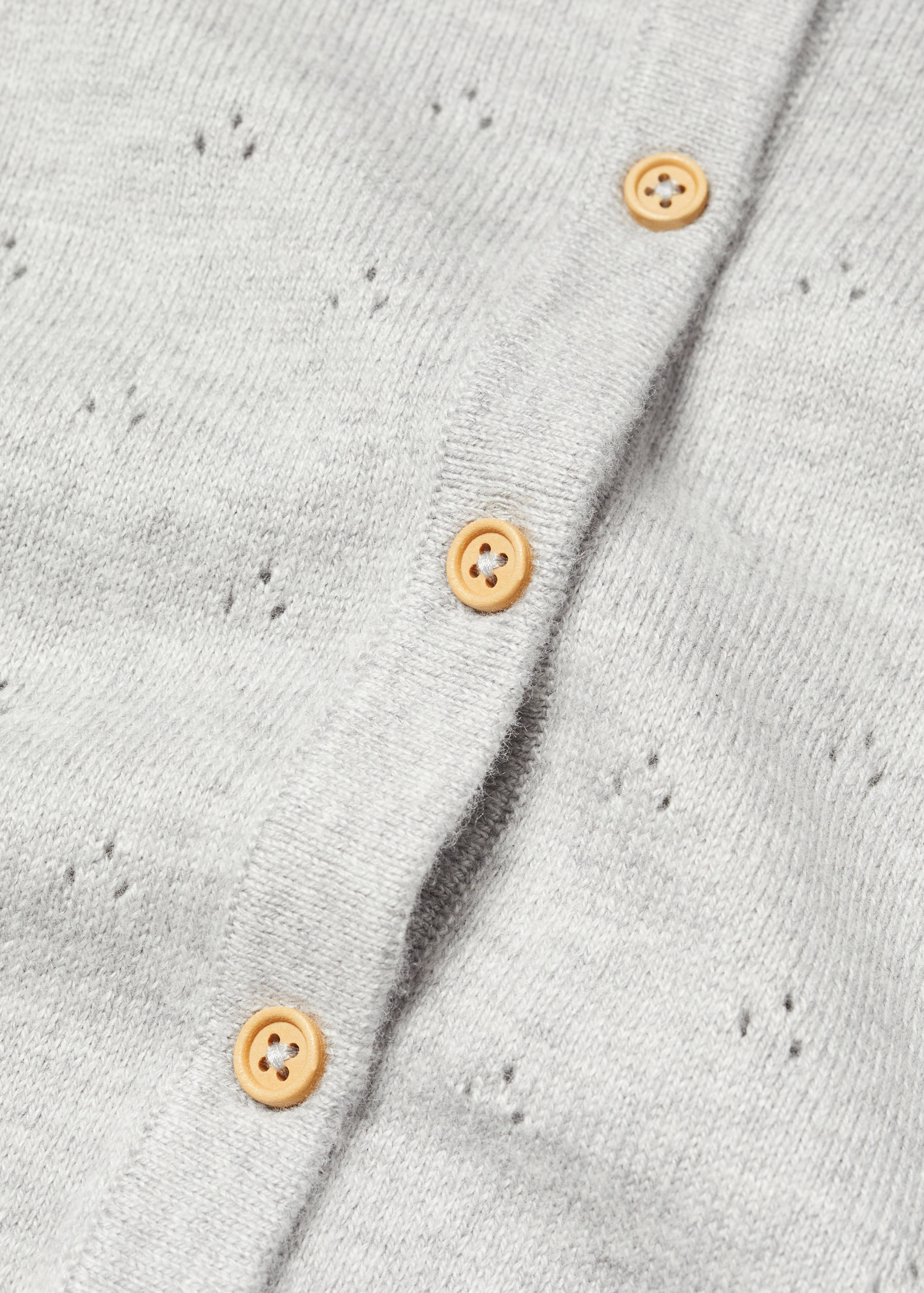 Cotton-blend cardigan - Details of the article 0