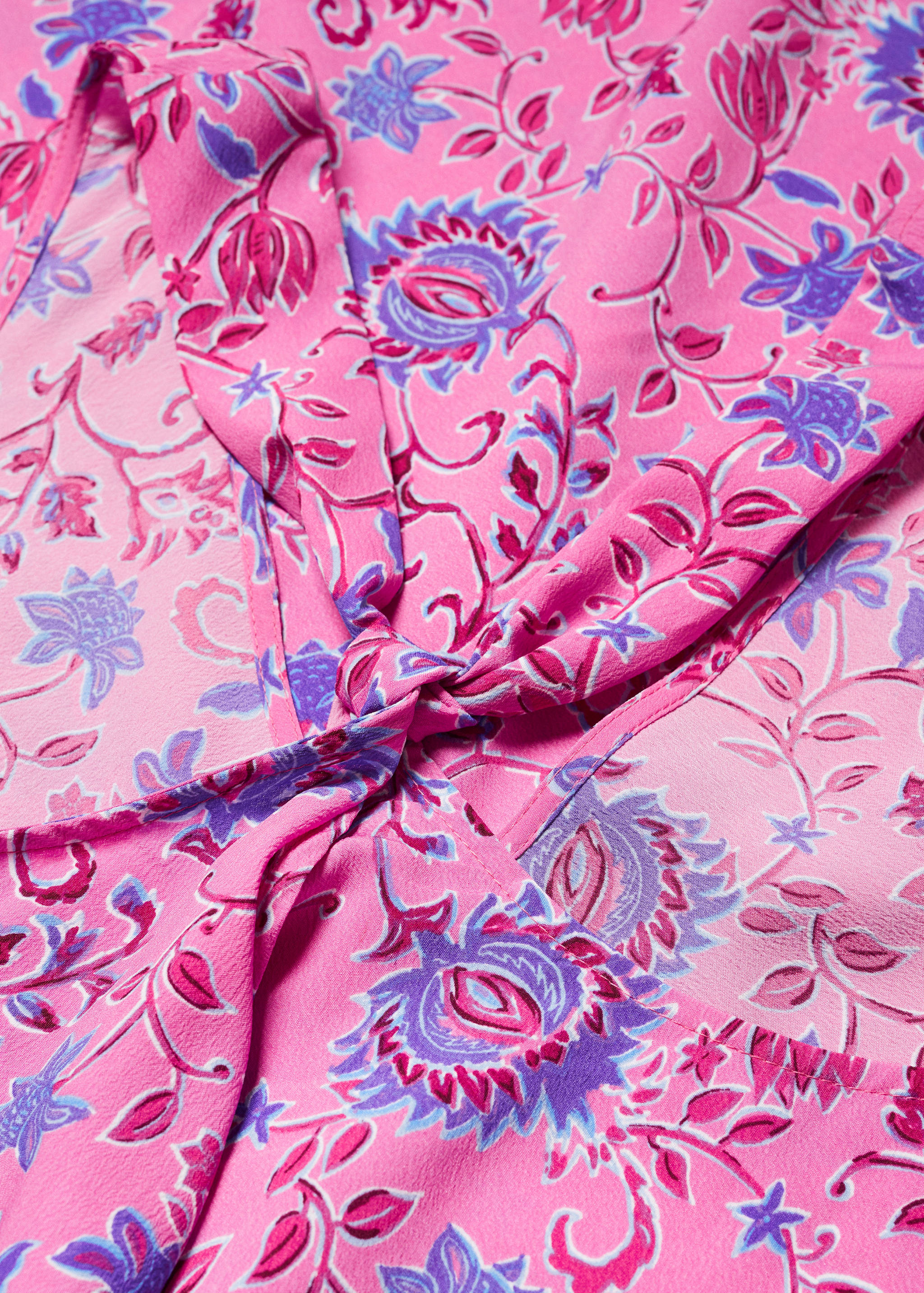 Robe fleurie col V - Détail de l'article 8