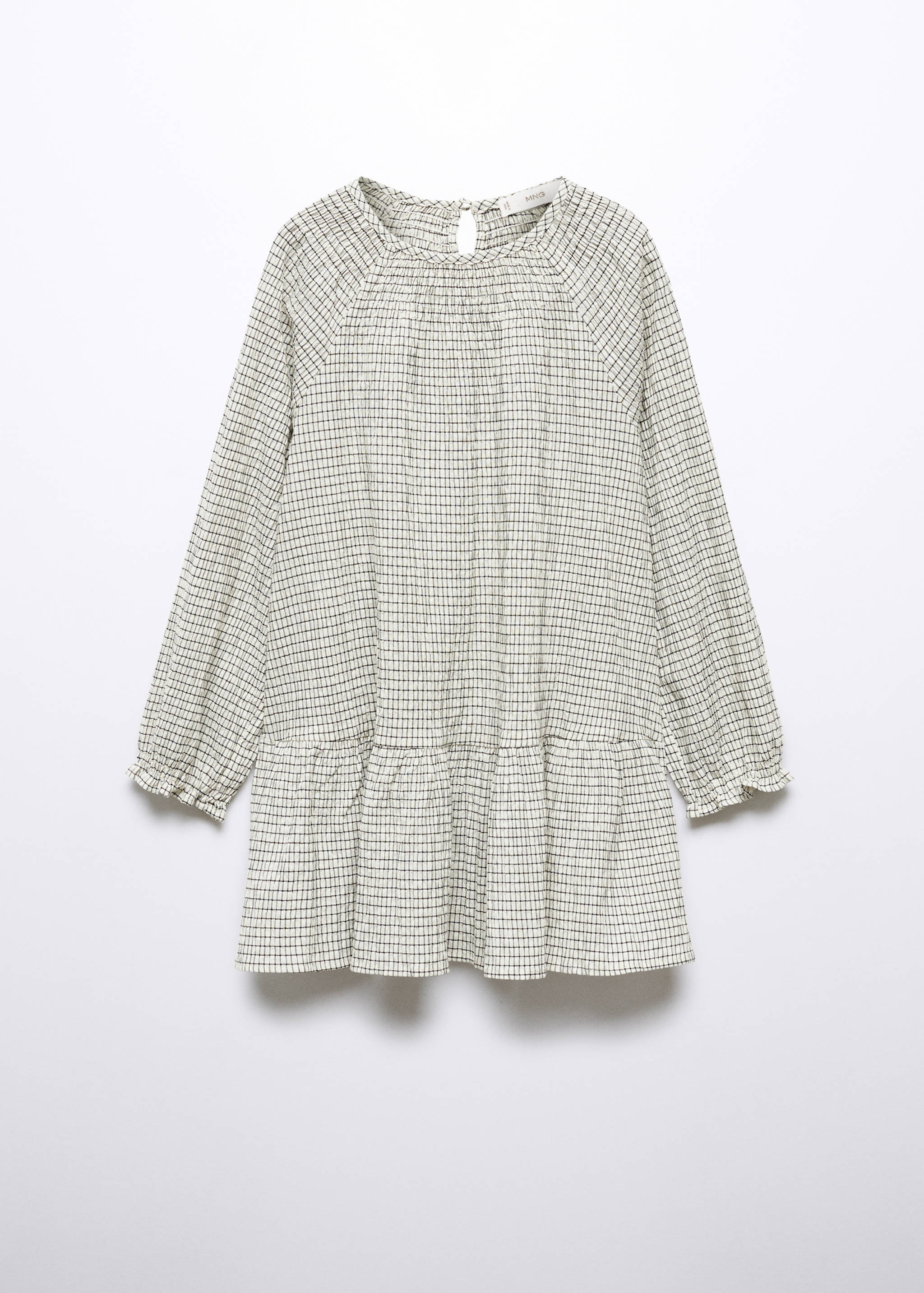 Vestido estampado cuadros - Artículo sin modelo