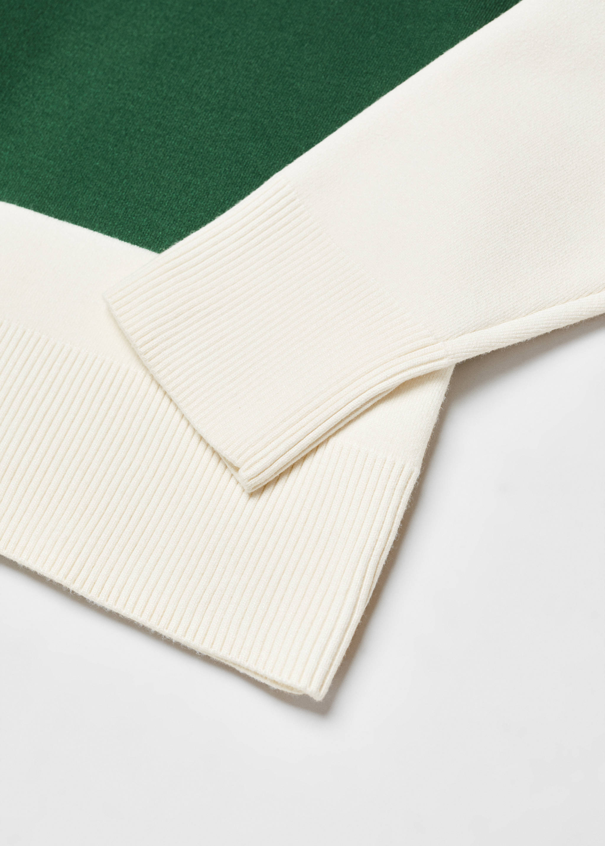 Oversized striped sweater - Details of the article 8