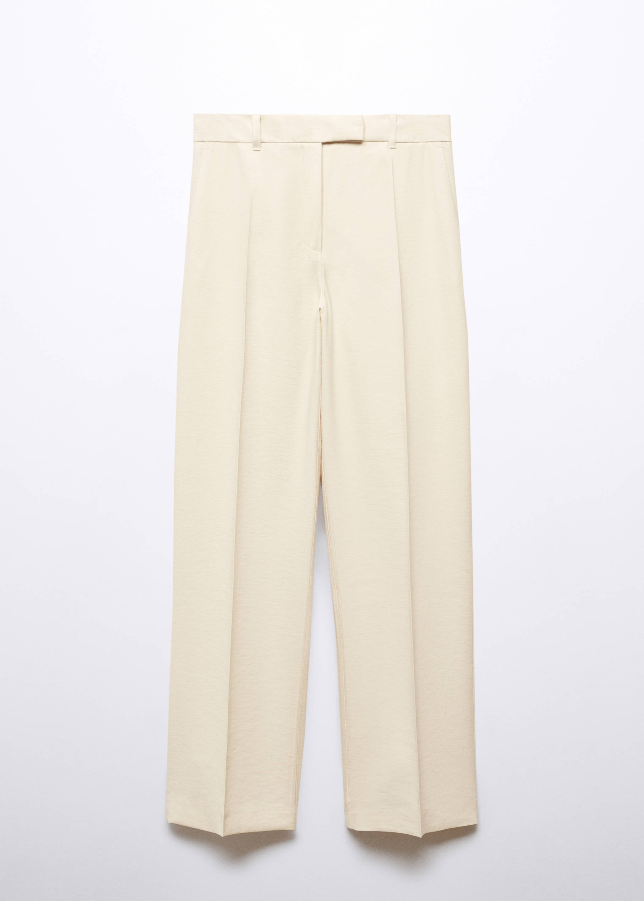 Low-waist wide leg trousers - Article without model