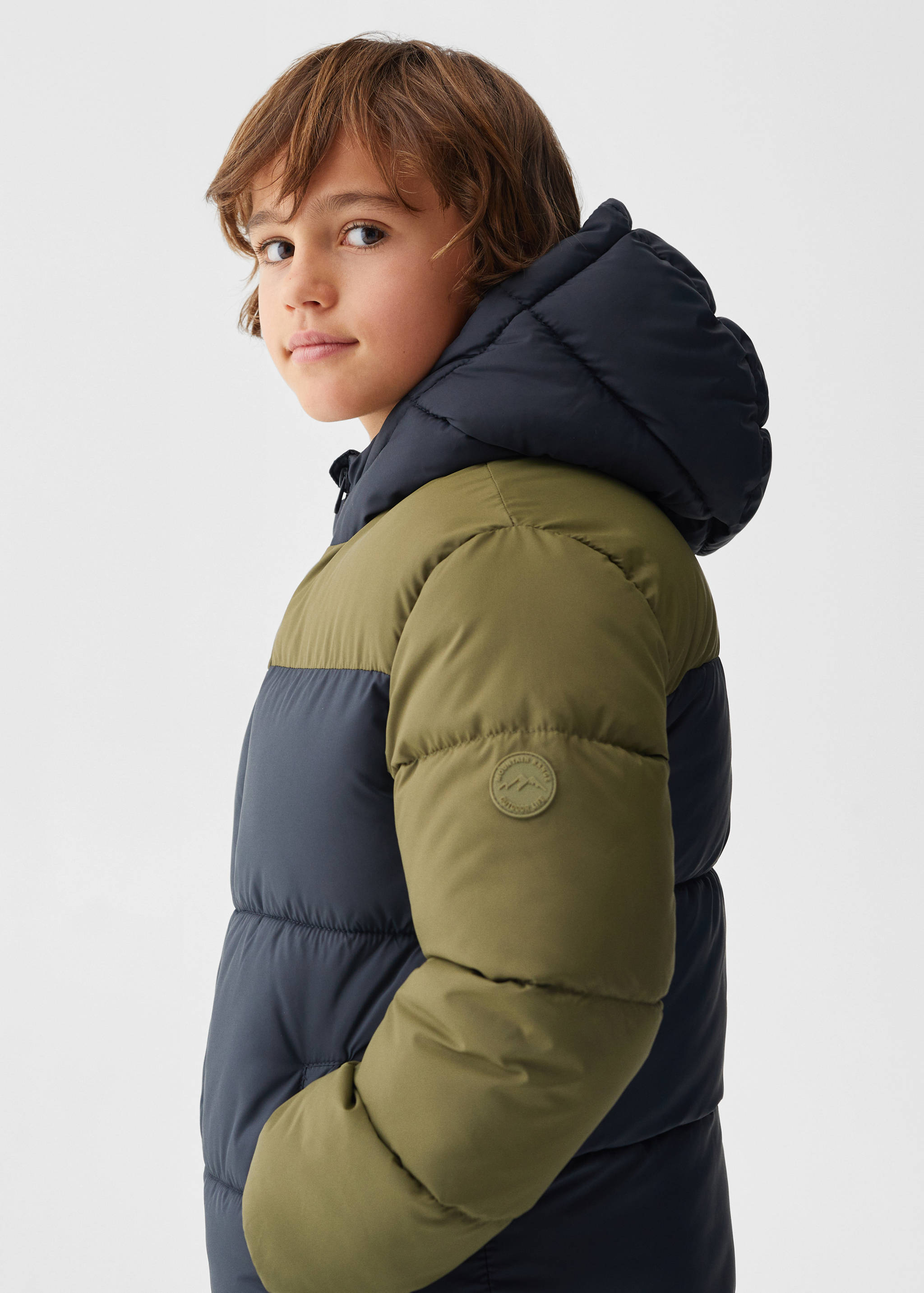 Anorak matelassé imperméable à losanges - Détail de l'article 1