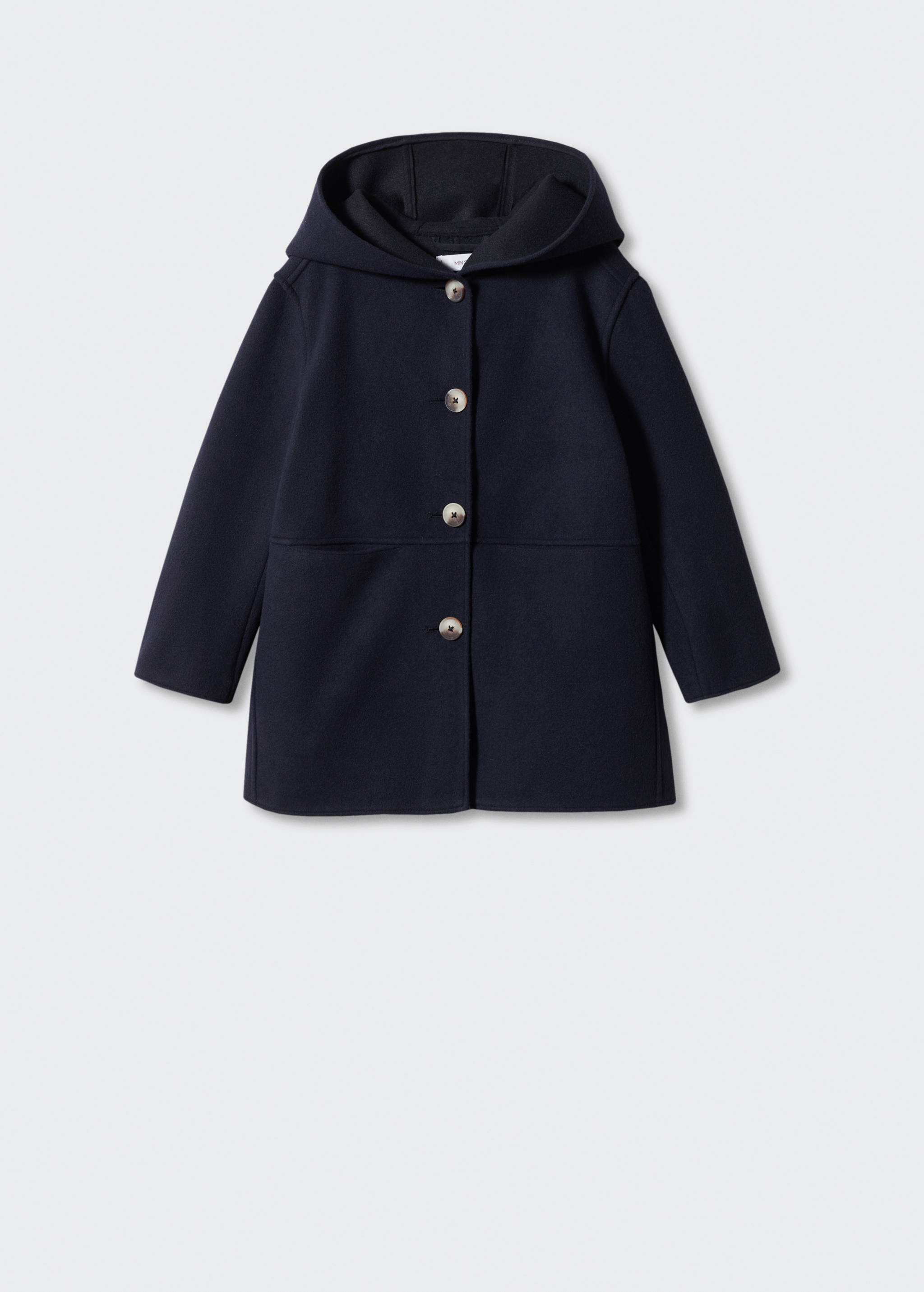 Manteau capuche boutons - Article sans modèle