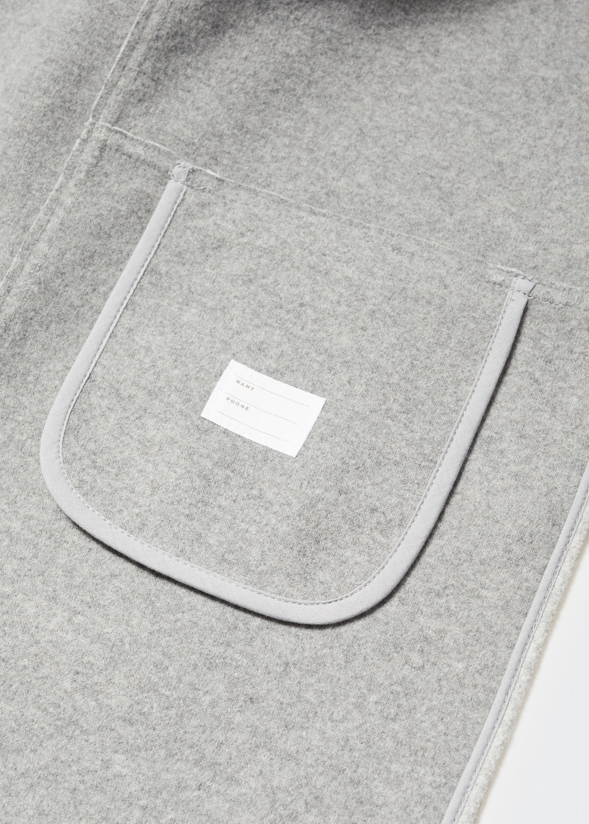 Manteau capuche boutons - Détail de l'article 8