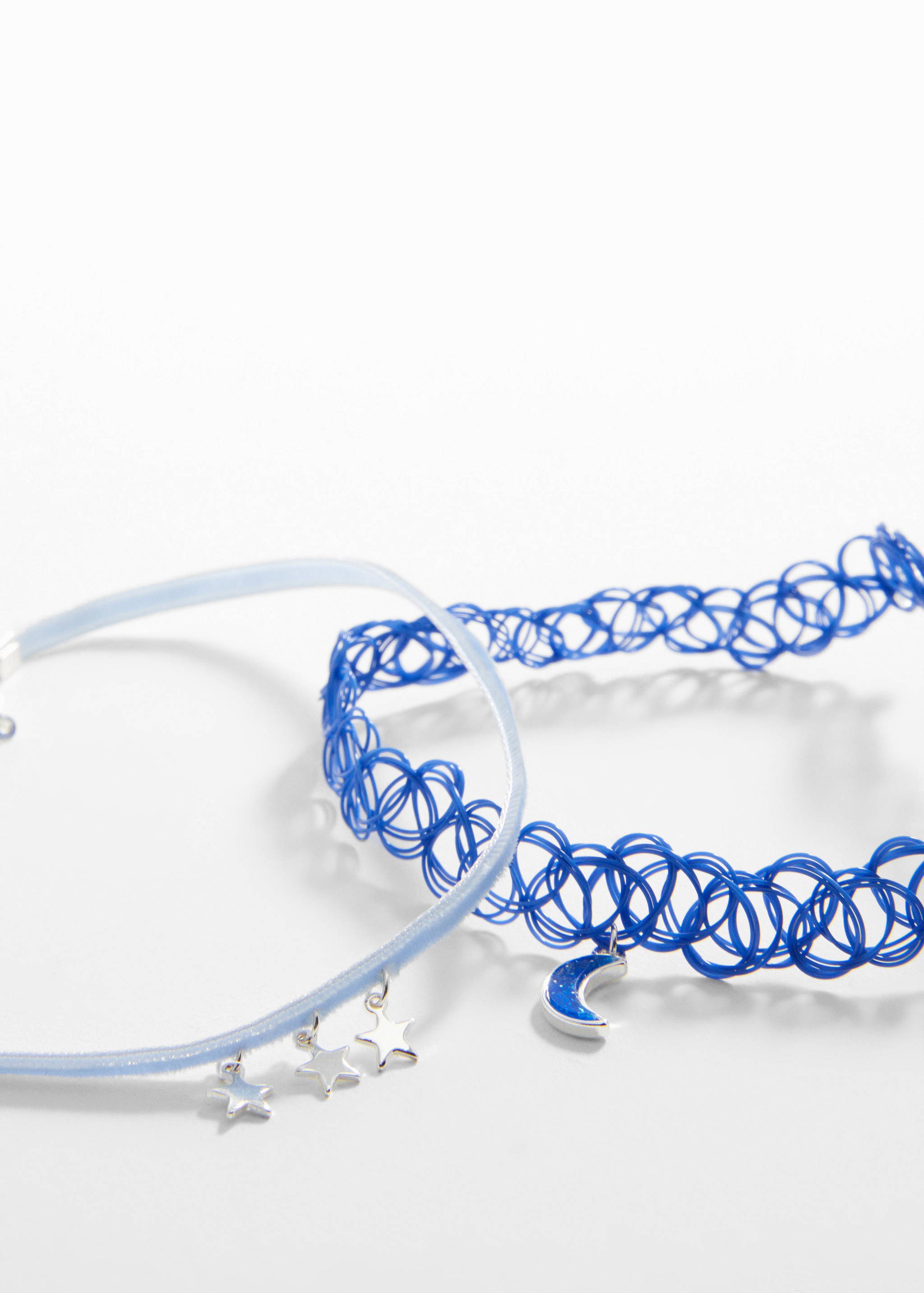 Pack 2 chokers colgante - Plano medio