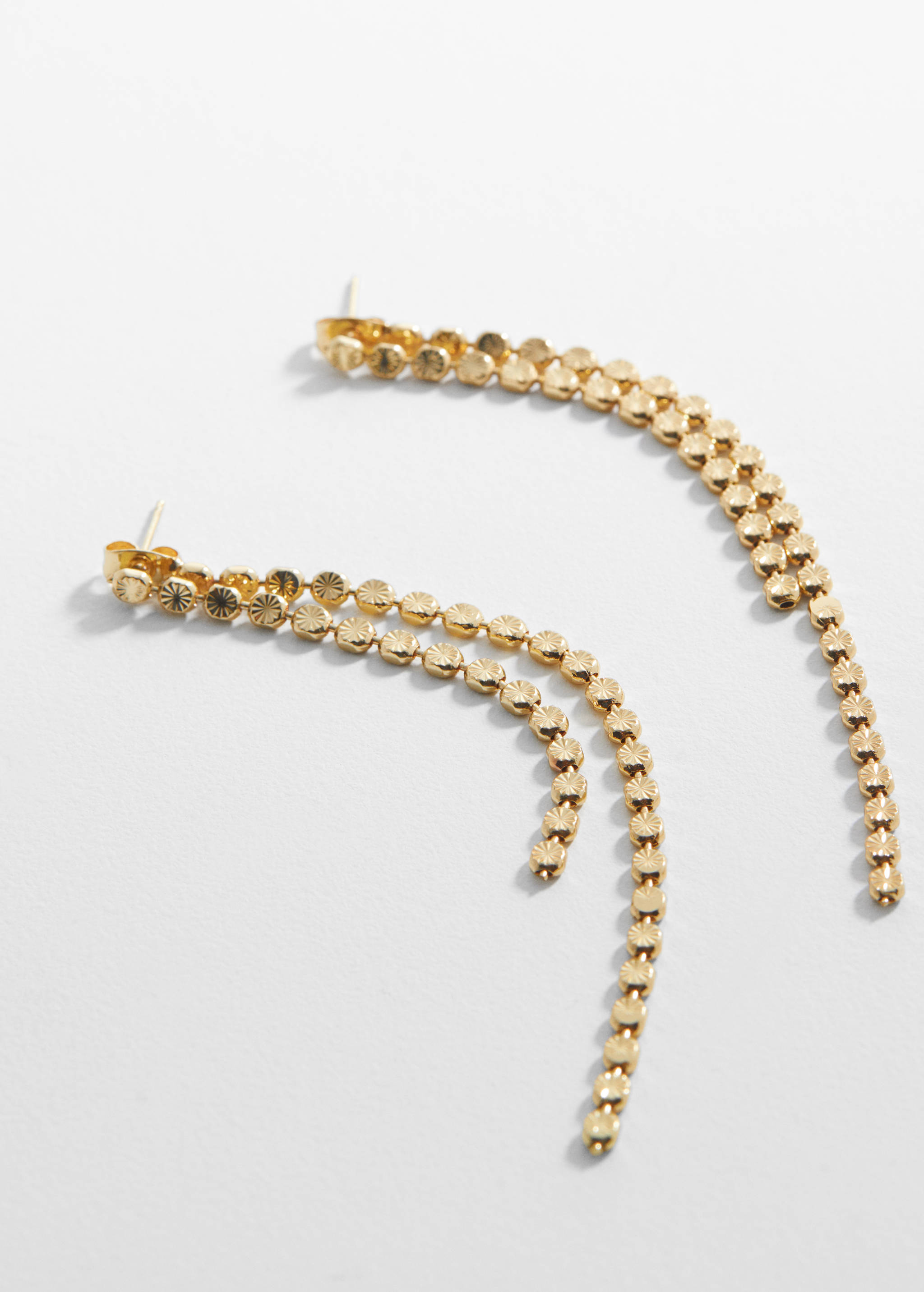 Beaded pendant earrings - Details of the article 1