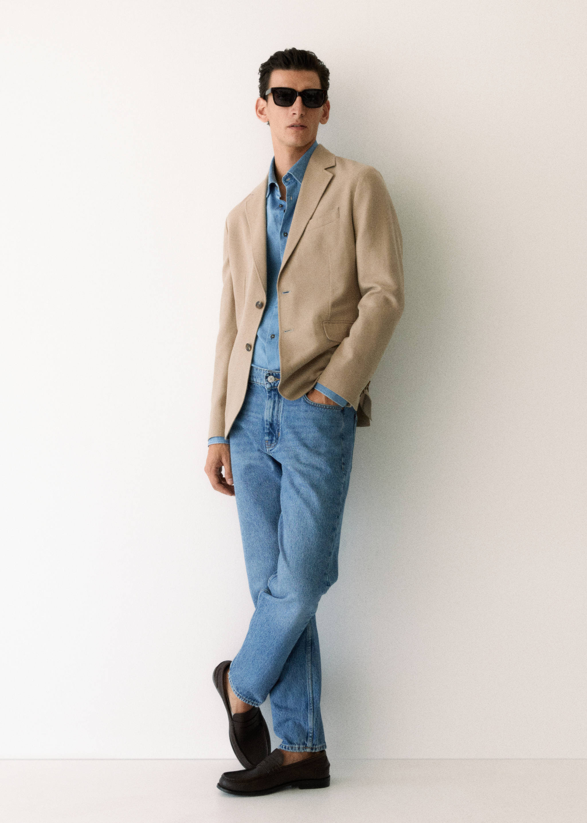 Bob 直筒牛仔裤 - null