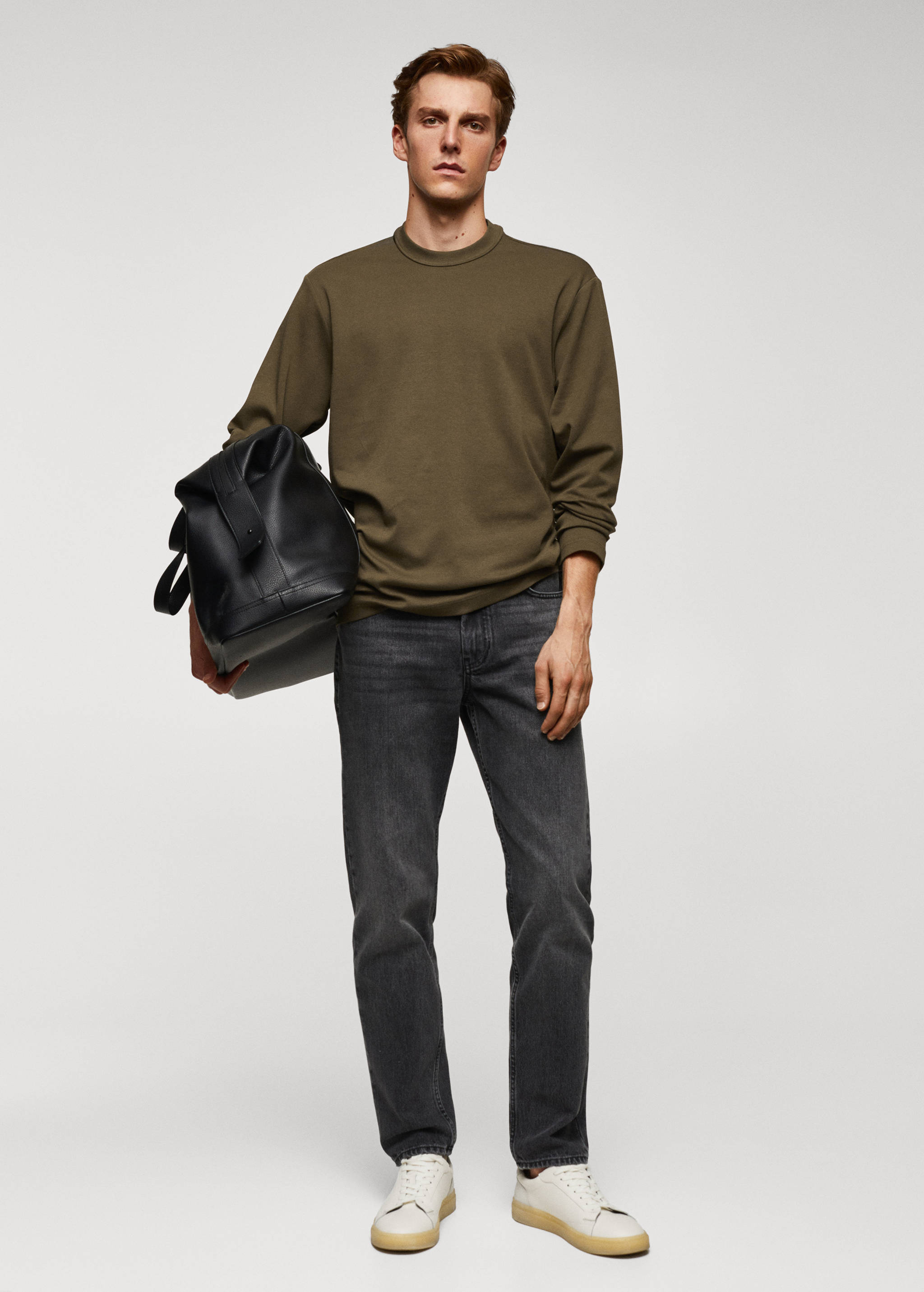 T-shirt 100 % coton manches longues - Plan général