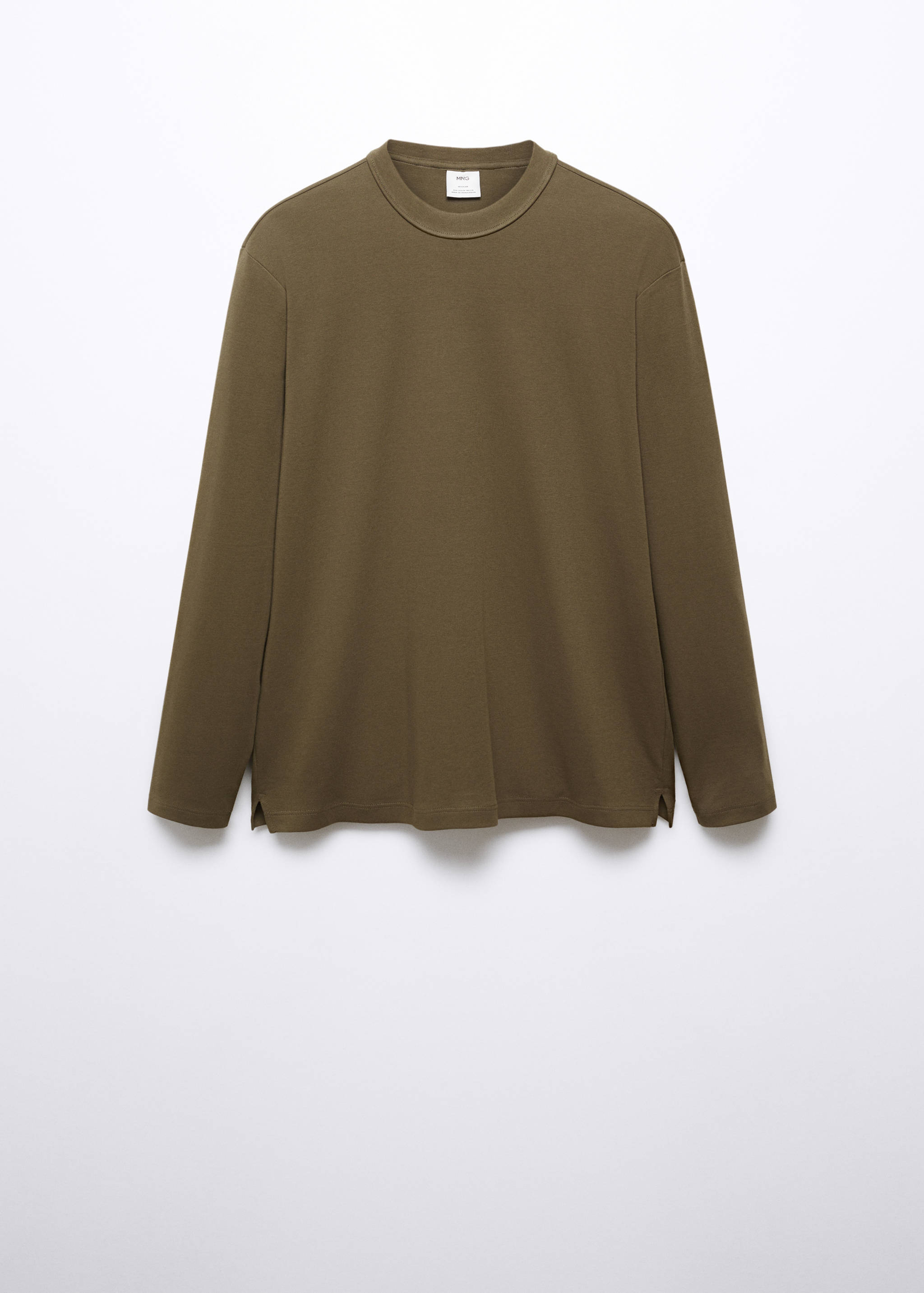 T-shirt 100 % coton manches longues - Article sans modèle