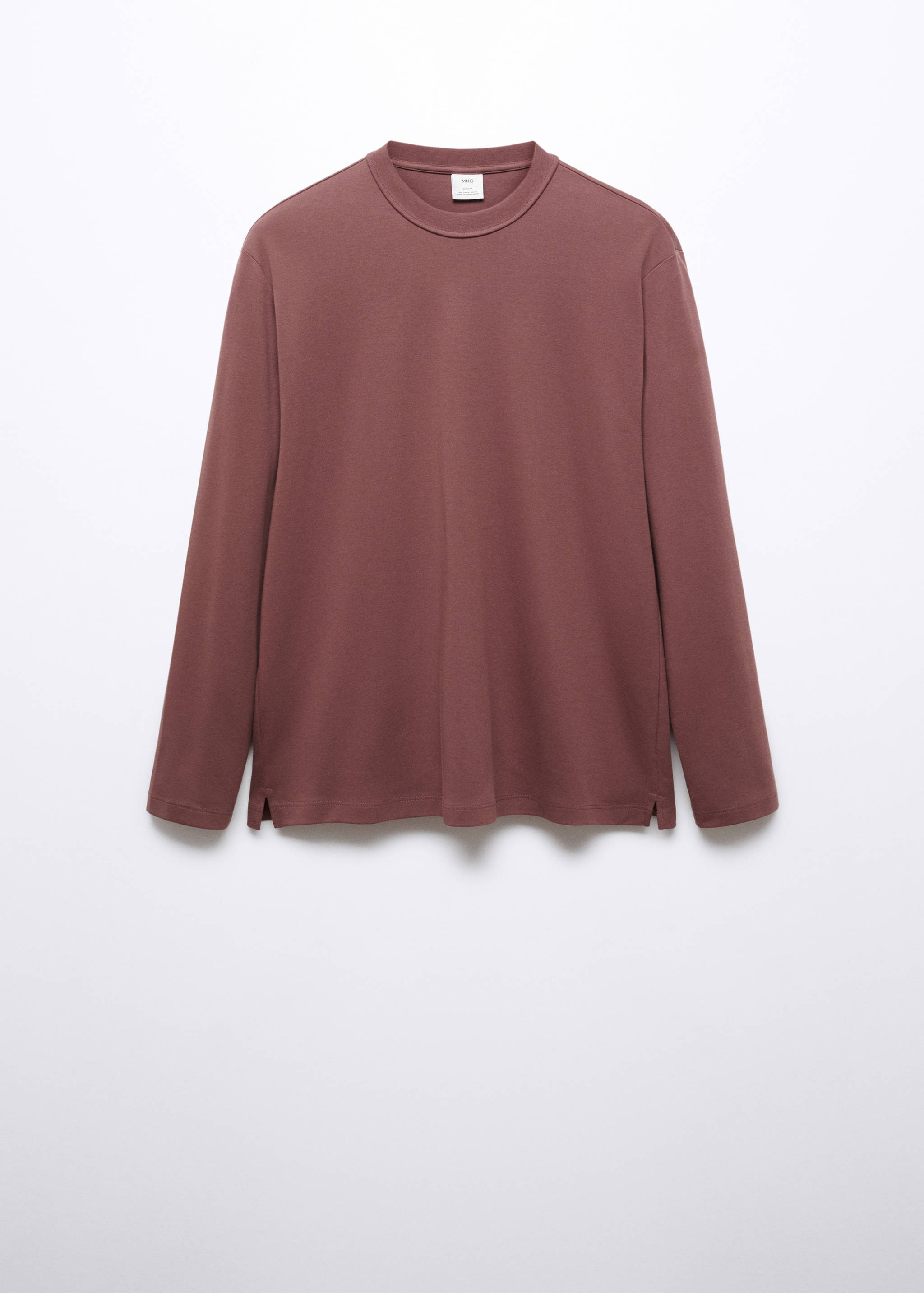 T-shirt 100 % coton manches longues - Article sans modèle