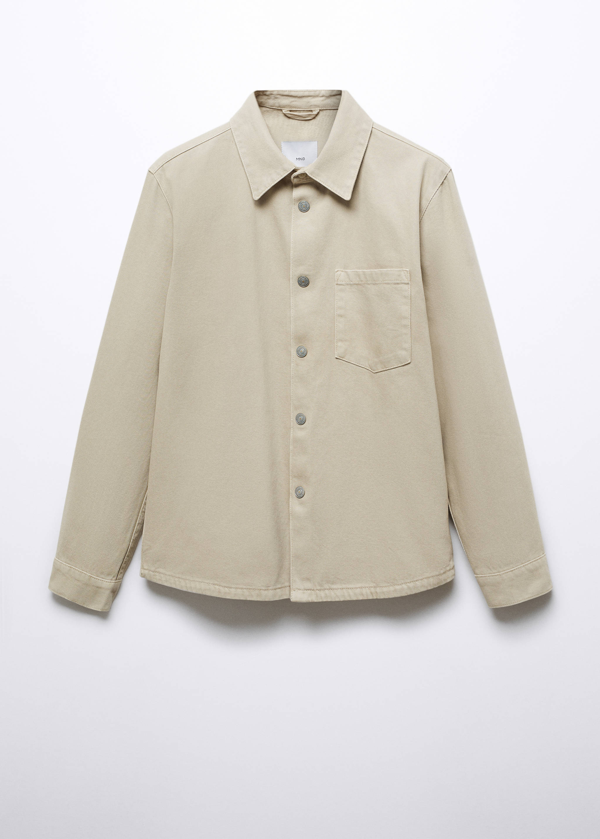 Pocket denim overshirt - Article without model