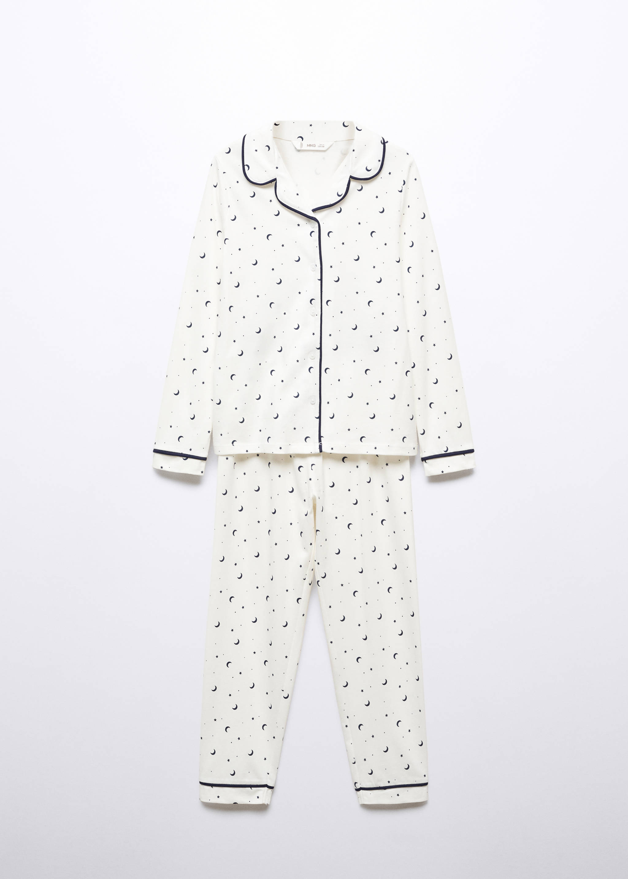 Printed cotton pyjamas - Article without model