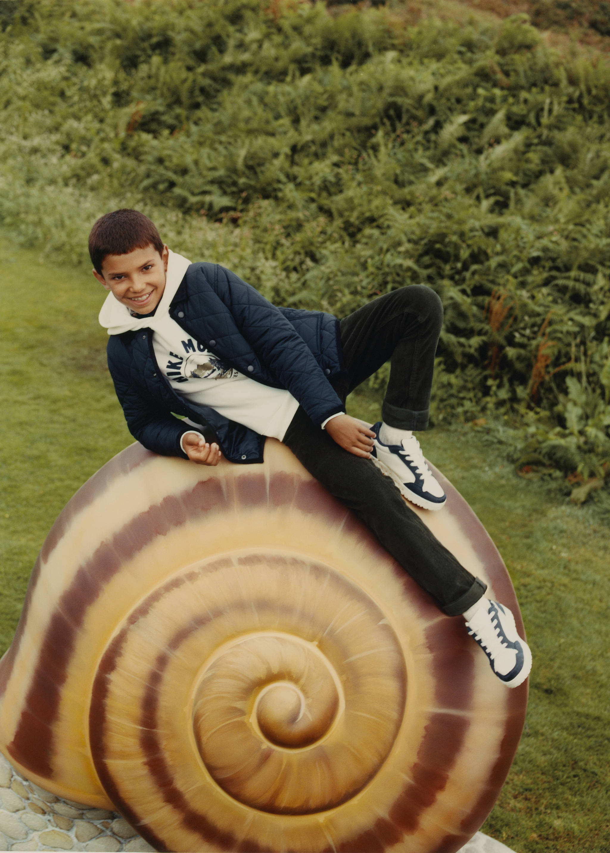 Комбинированные кроссовки со шнурками - Деталь изделия 5