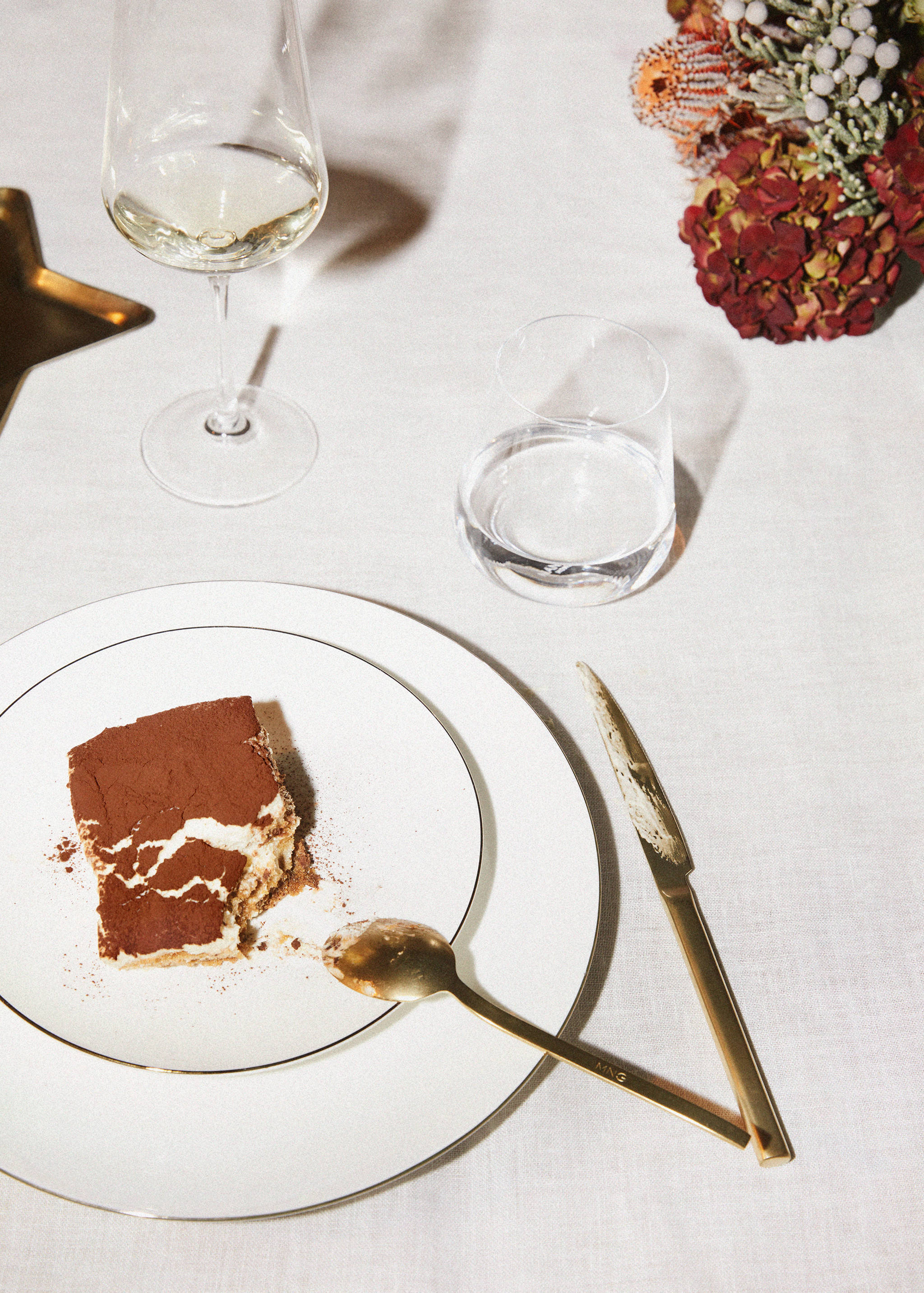 Dessertteller aus Bone China mit Rand - Detail des Artikels 7
