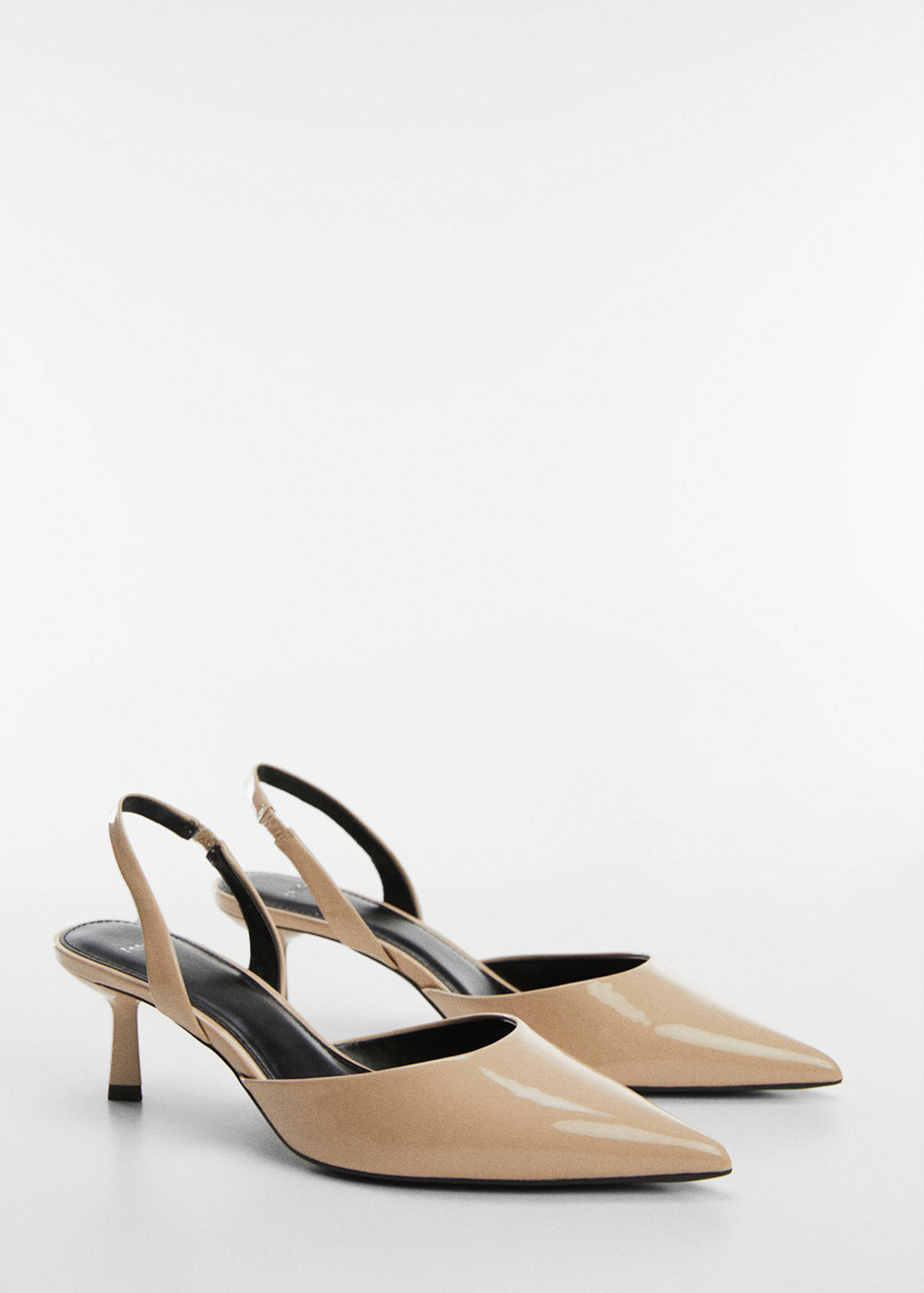 sling back heel shoes - Medium plane
