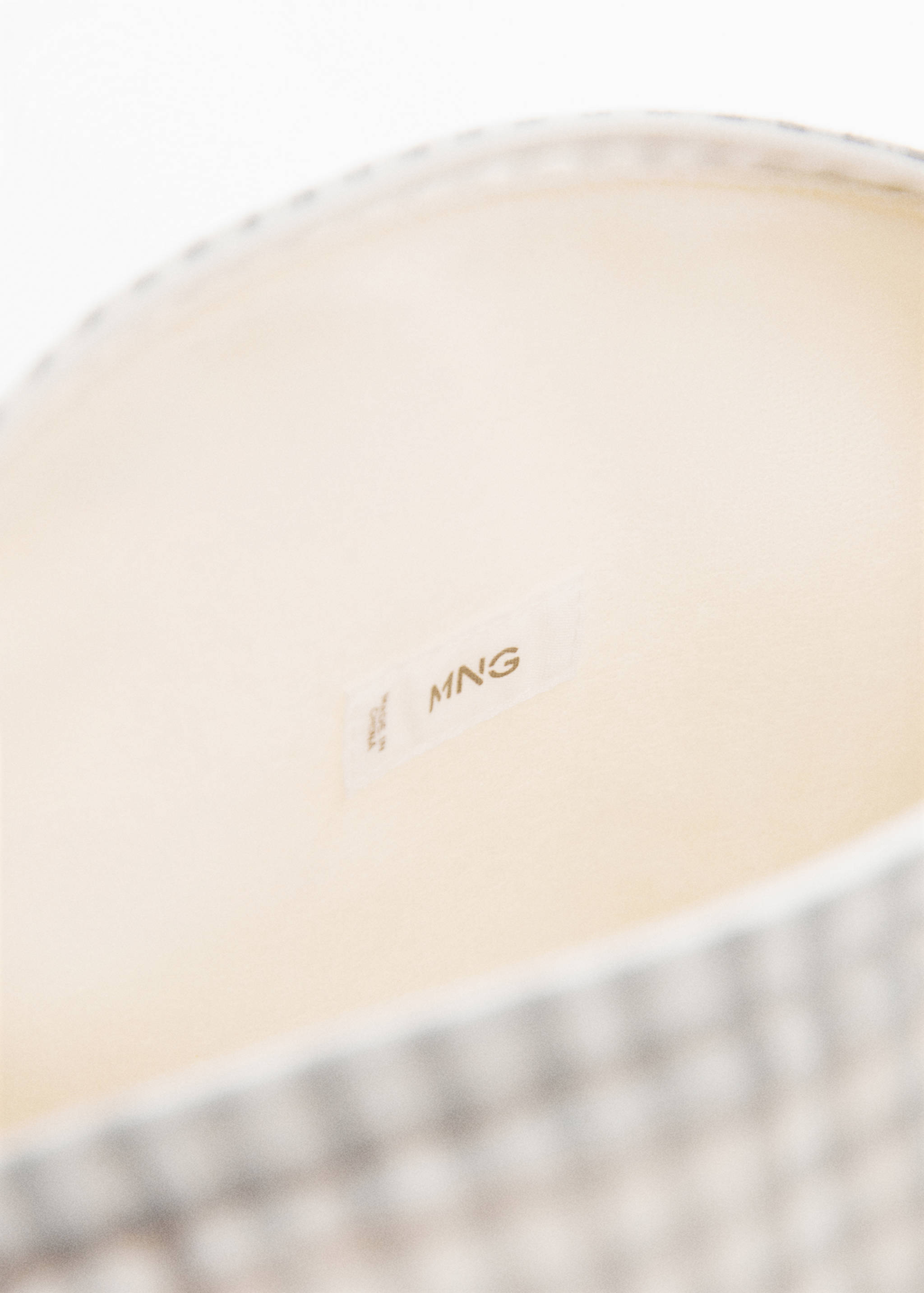 Gingham check cosmetic bag - Details of the article 2