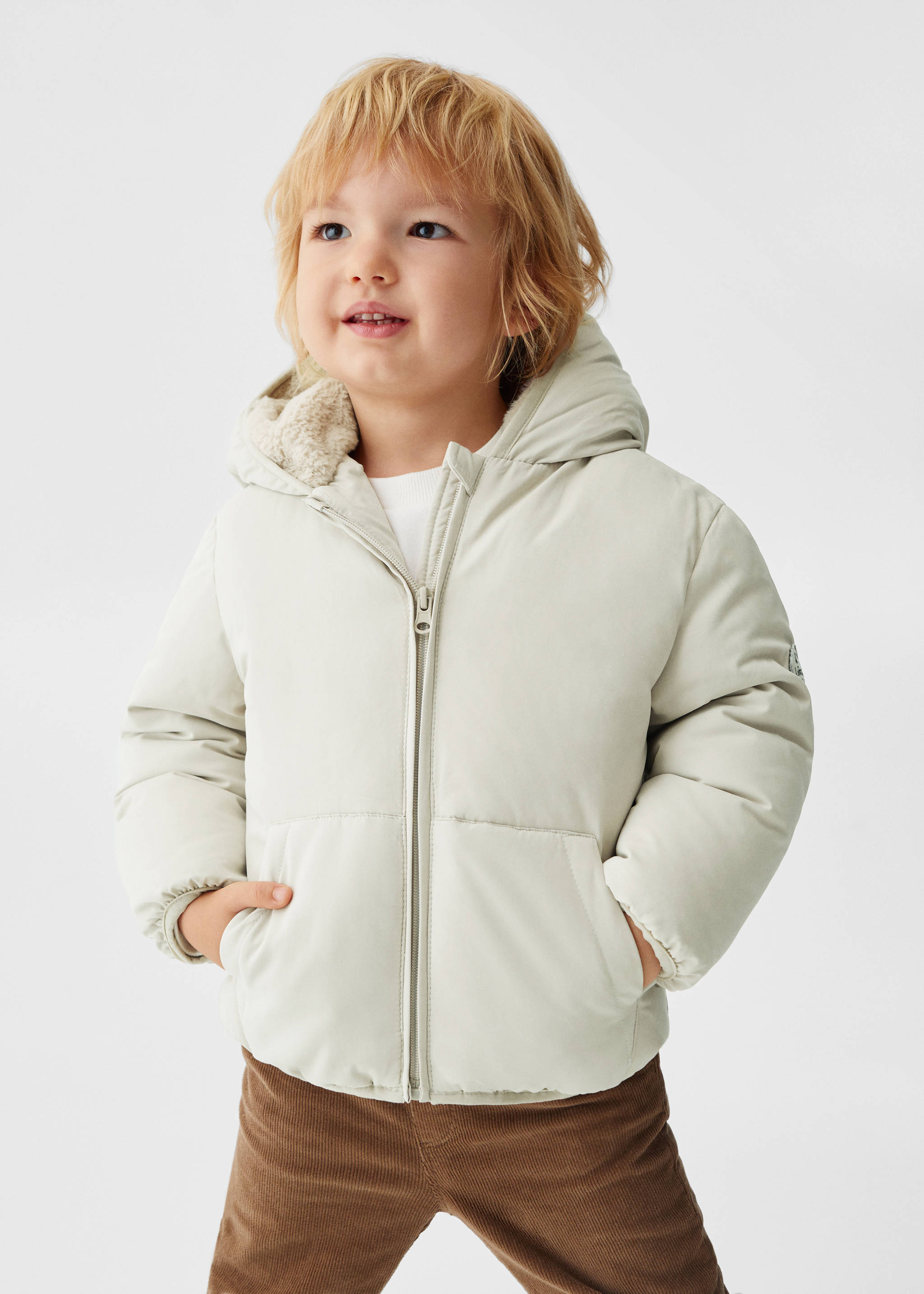 Cotton quilted jacket - Medium plane