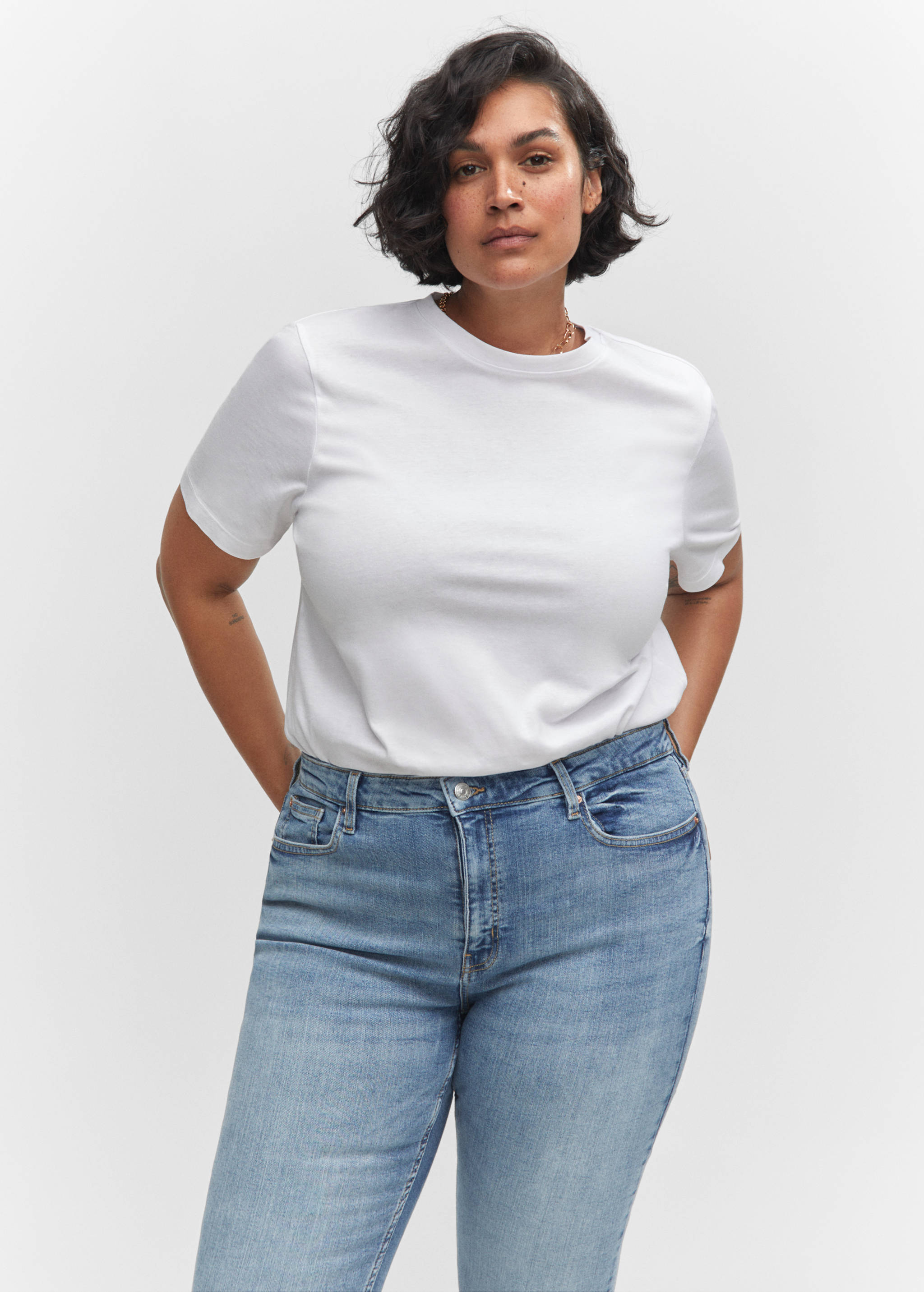 High-rise skinny jeans - Details of the article 5