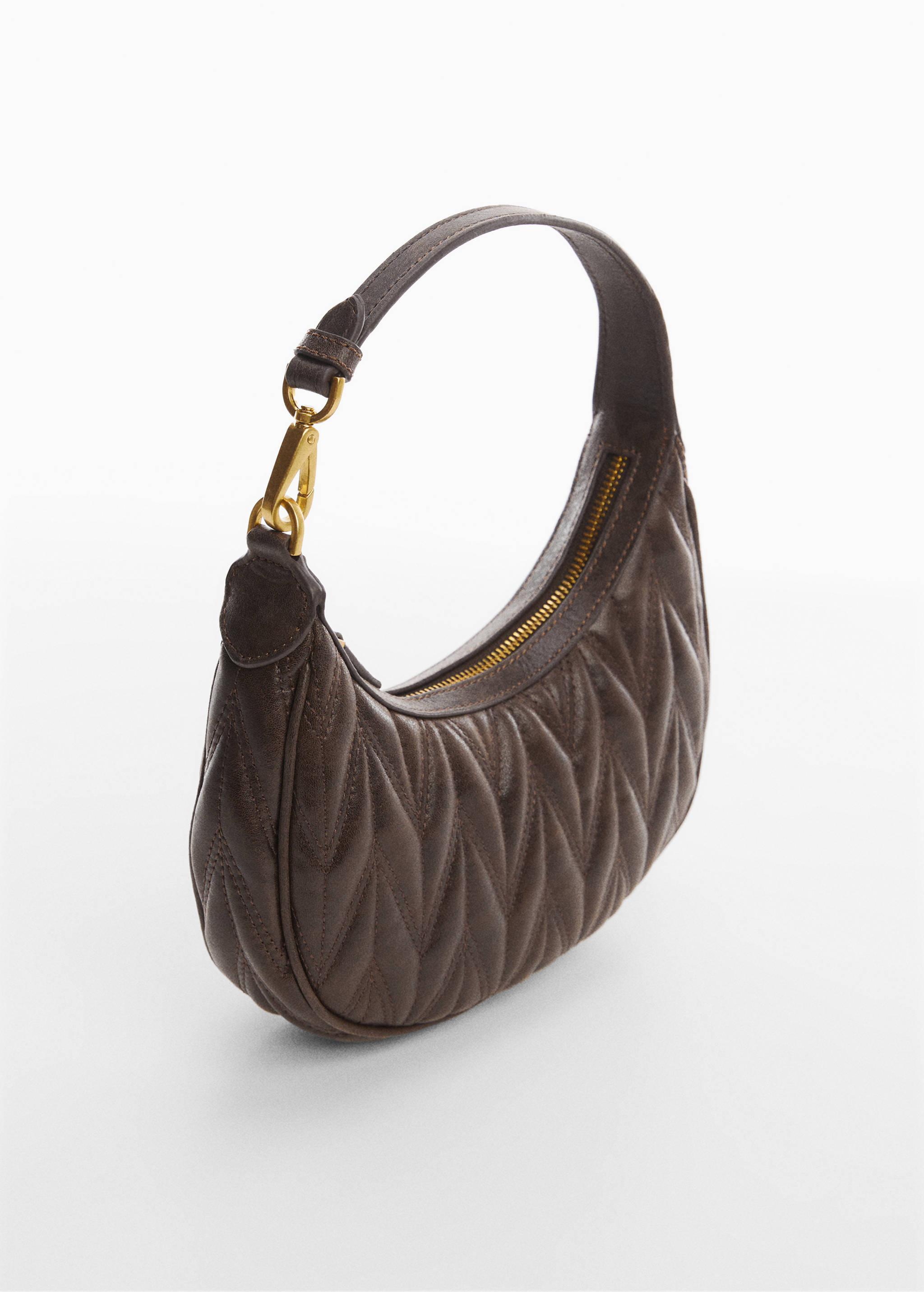 Quilted shoulder bag - Medium plane
