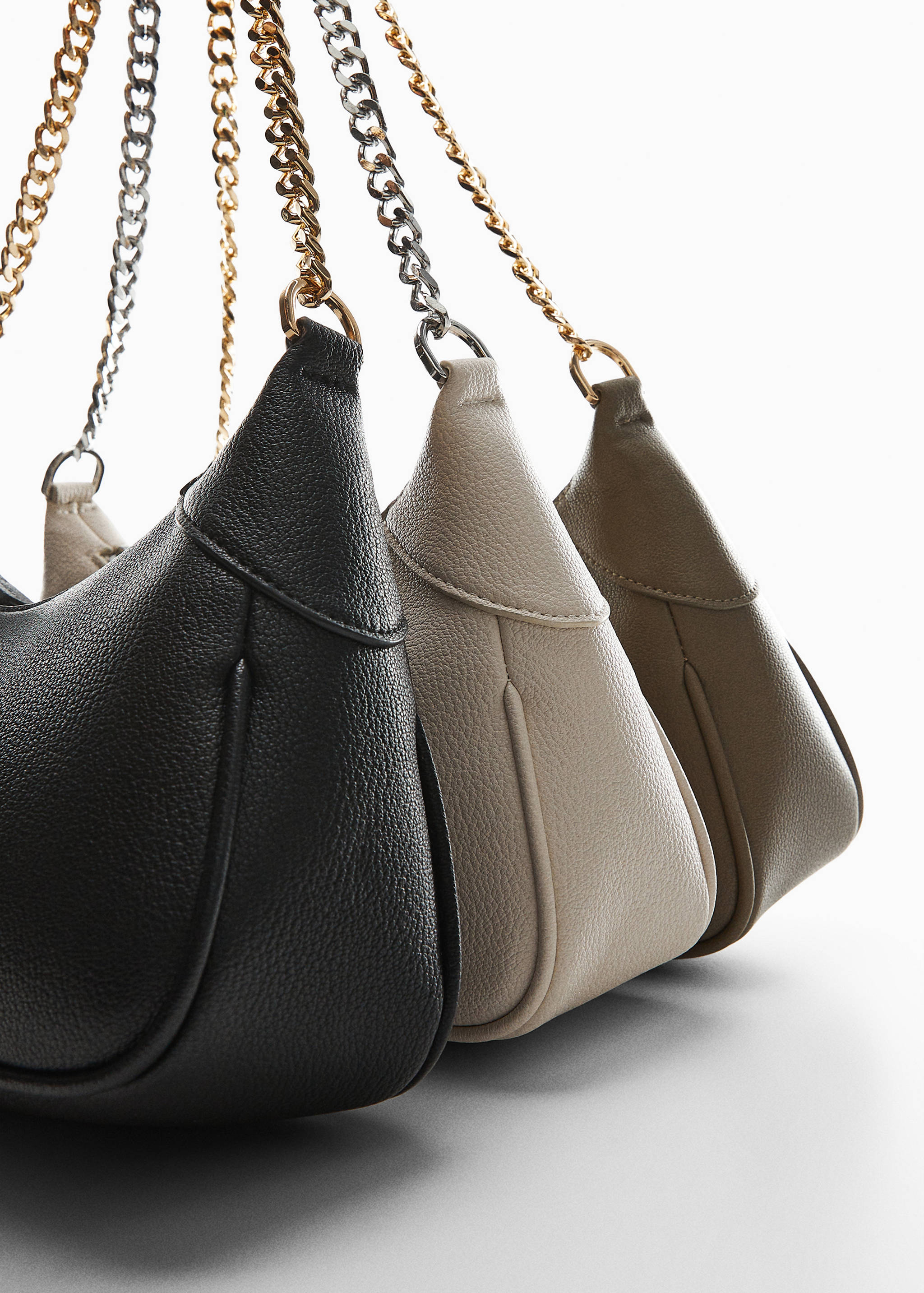 链条斜挎包 - null