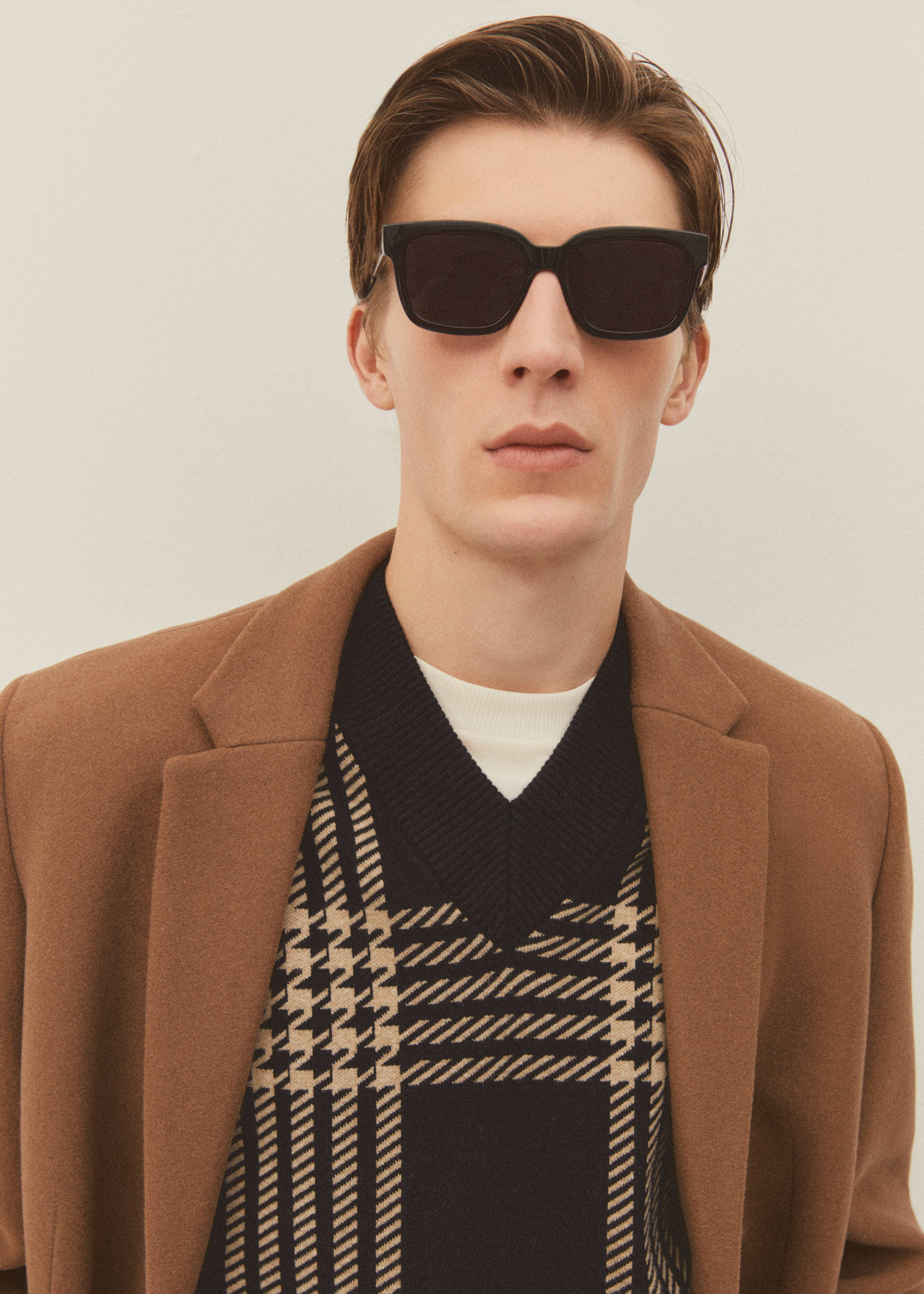 Abrigo largo lana reciclada - Detalle del artículo 5