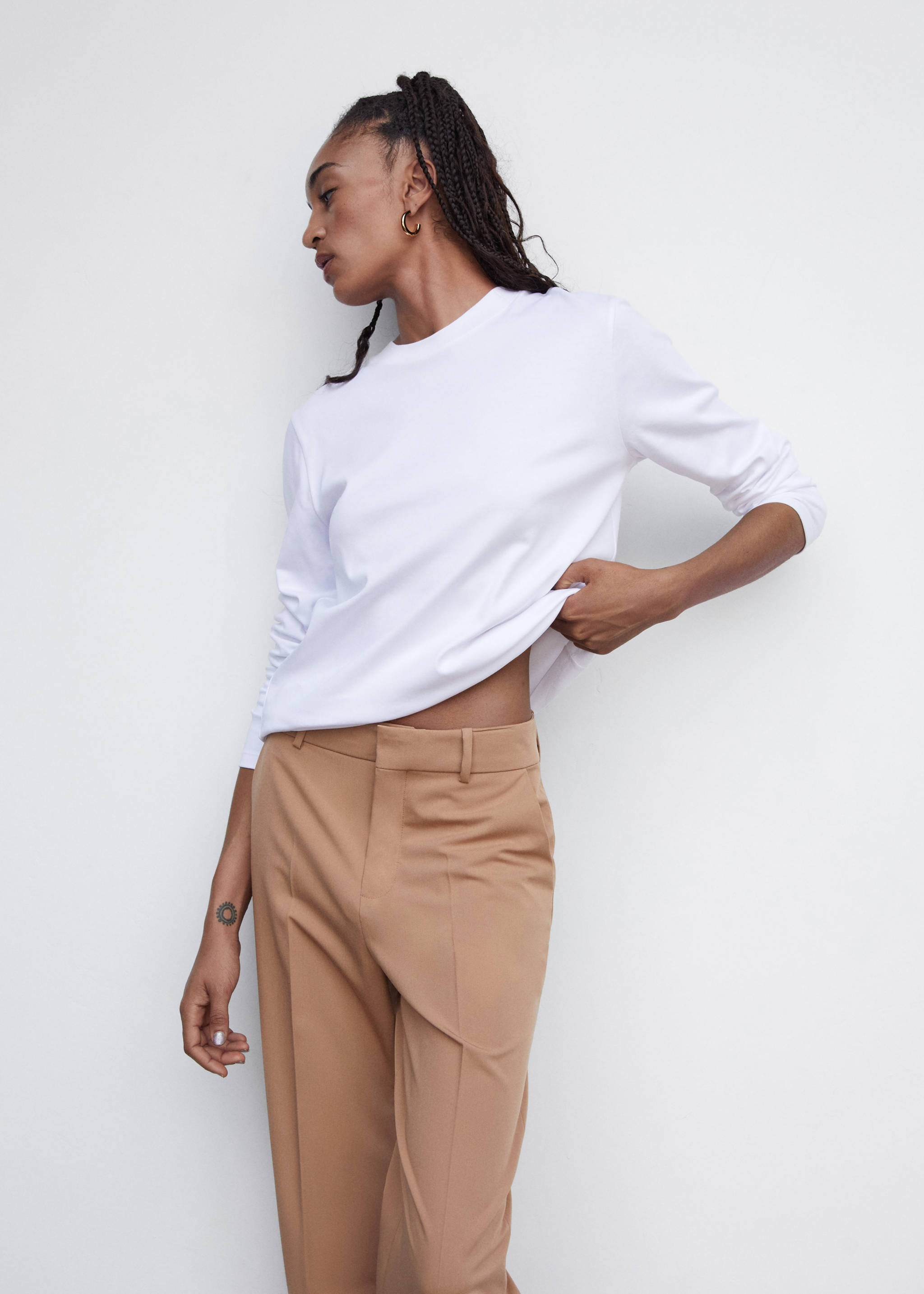 Camiseta premium algodón - Plano medio