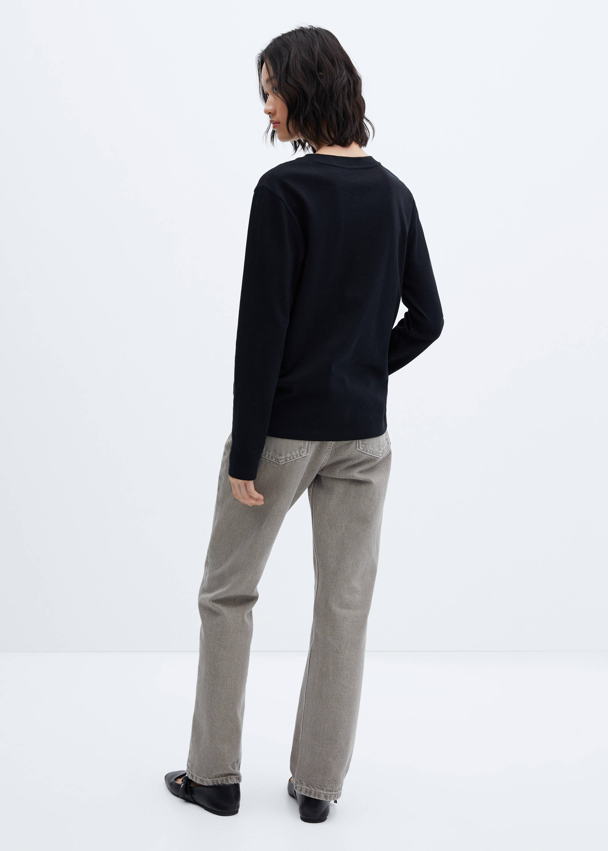 Camiseta premium algodón - Reverso del artículo