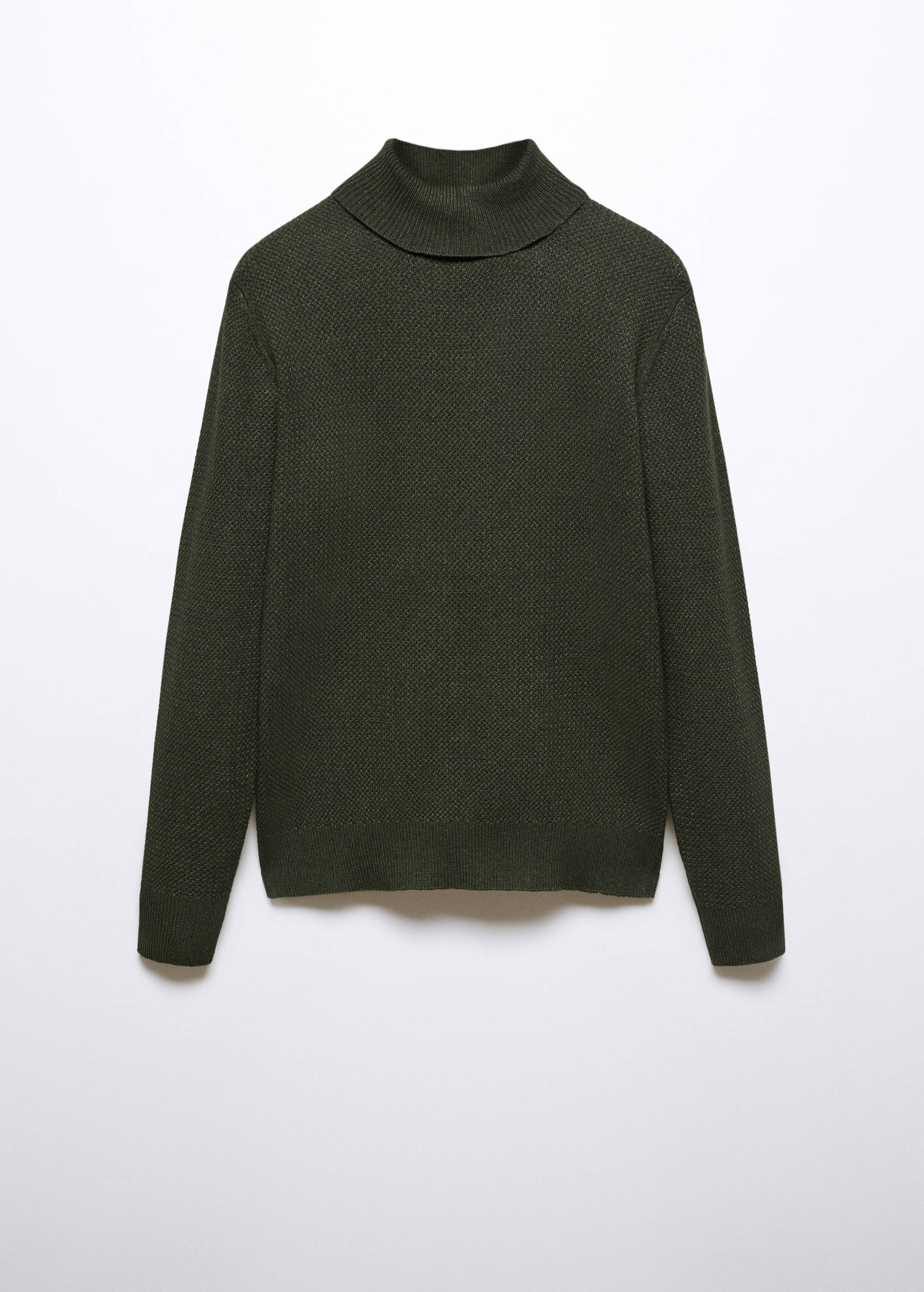 Twisted turtleneck sweater - Article without model