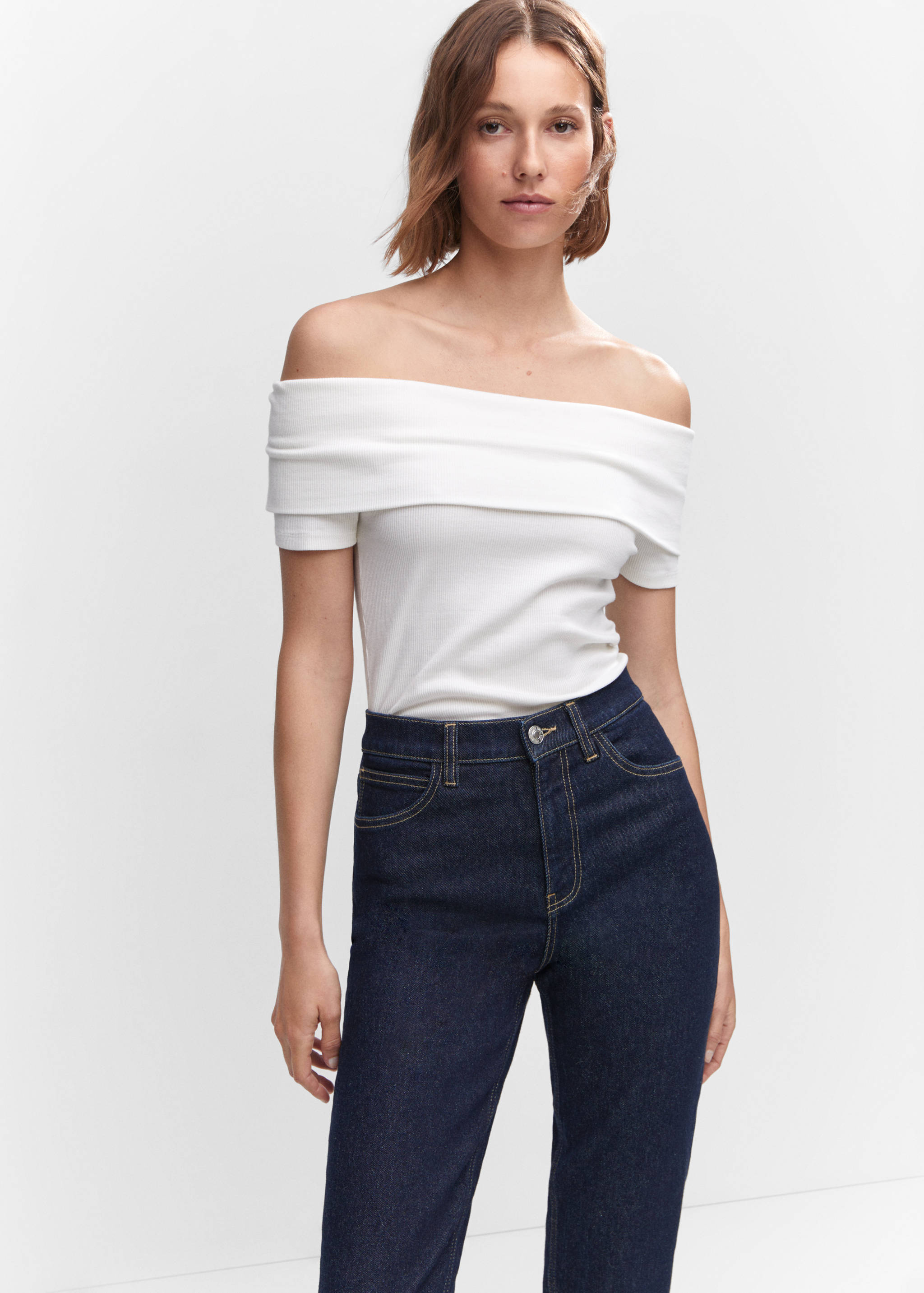 Jeans Newmom confort tiro alto - Detalle del artículo 1