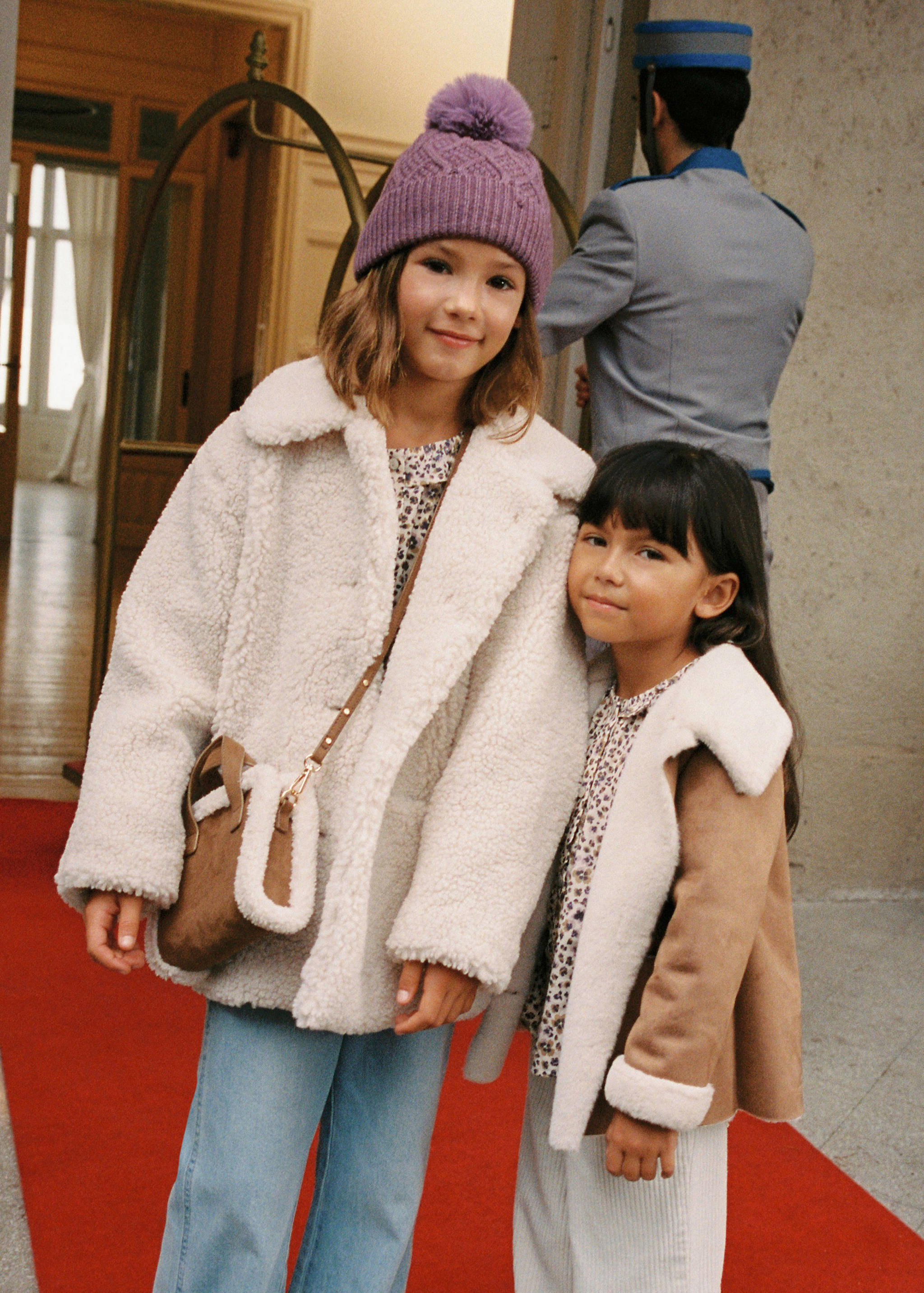 Manteau imitation mouton - Plan général