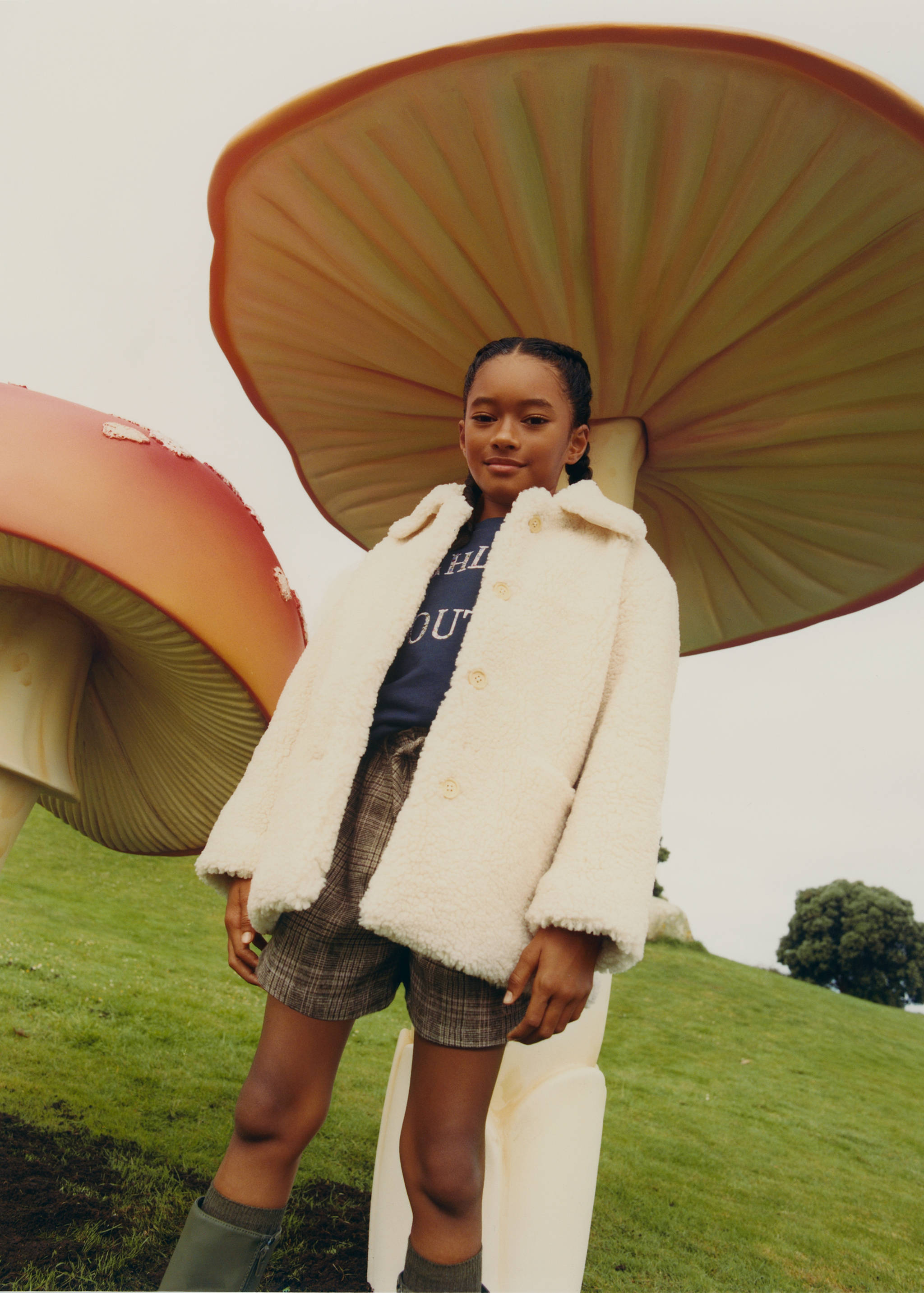 Manteau imitation mouton - Détail de l'article 5