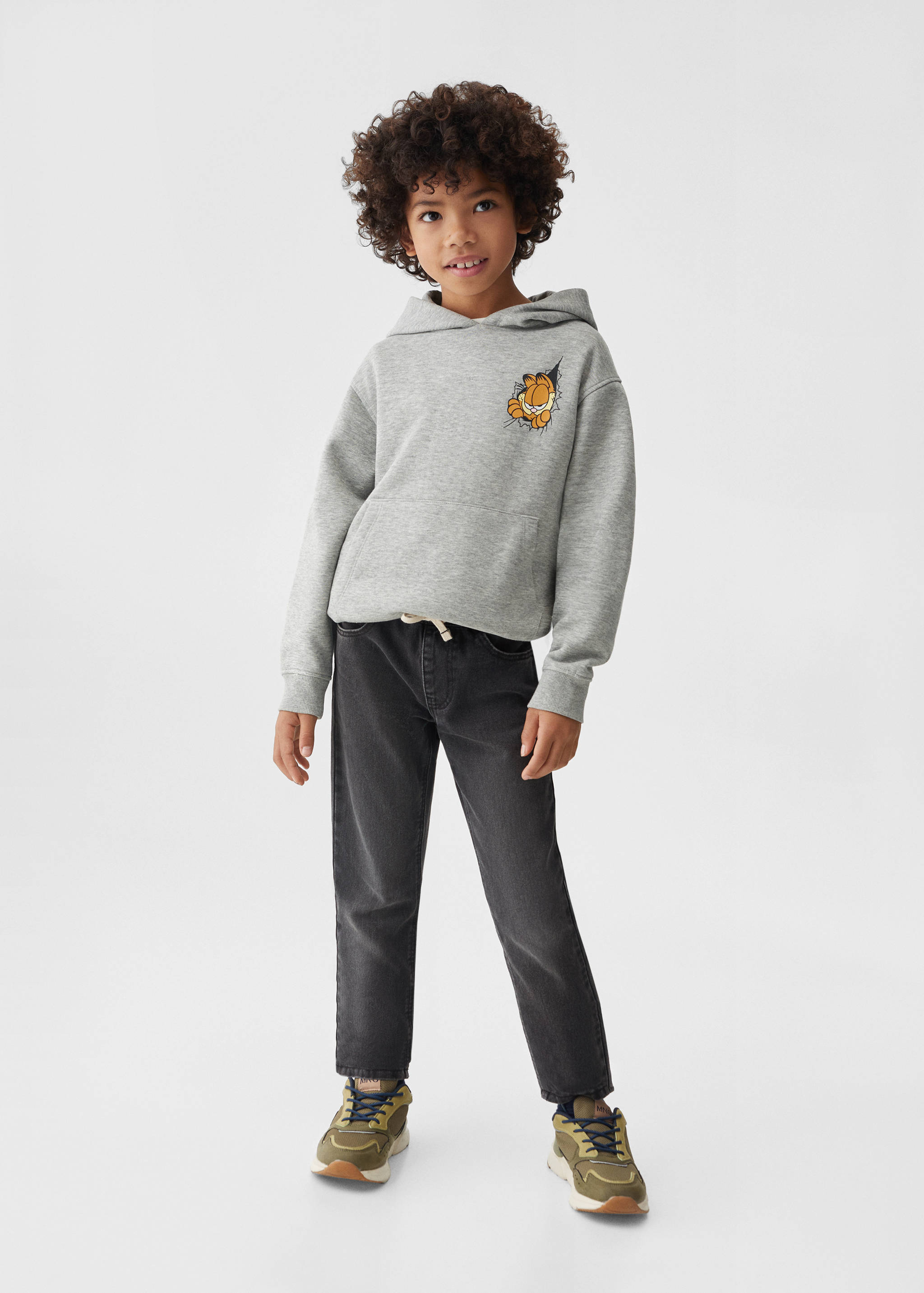 Sweat-shirt coton Garfield - Plan général