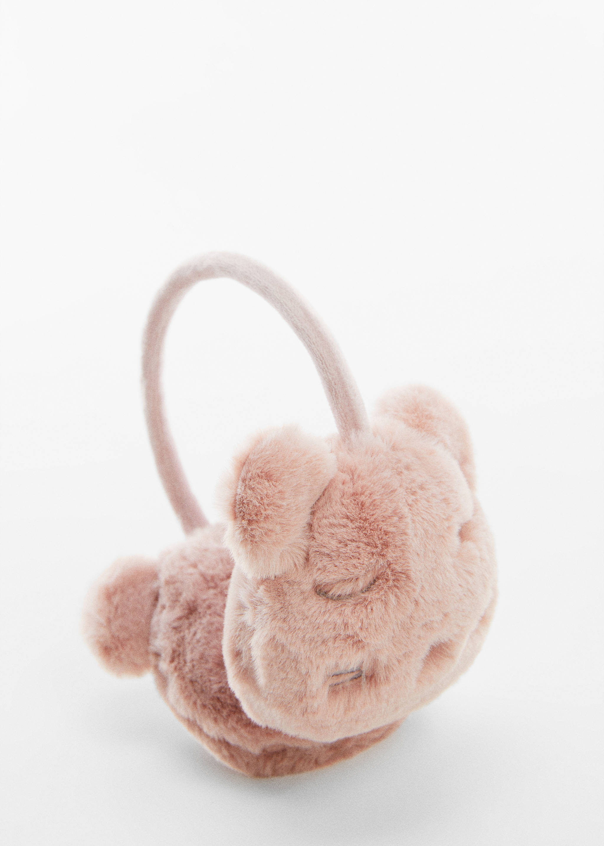 Cat fur-effect earmuffs - Medium plane