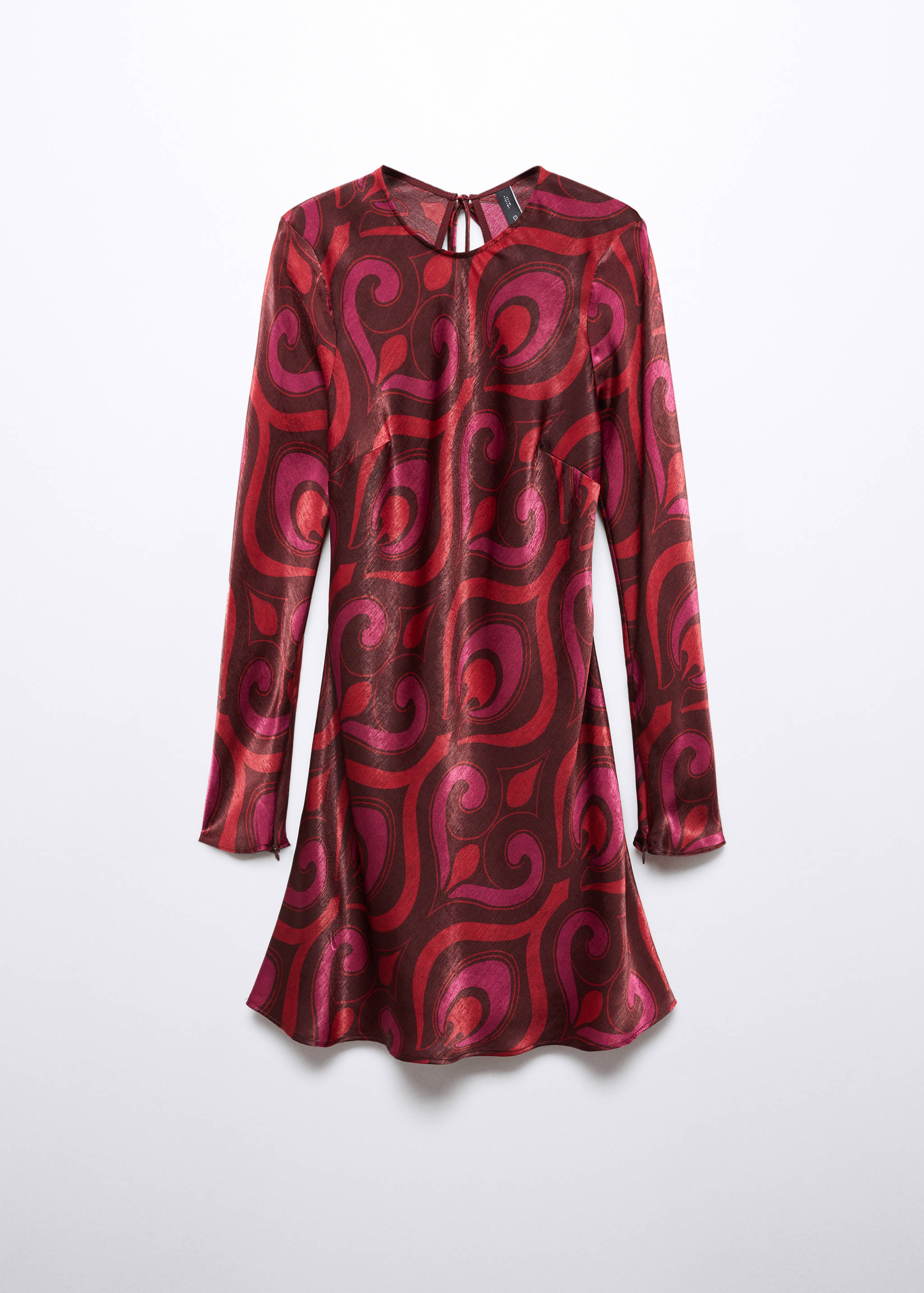 Vestido estampado corto - Artículo sin modelo