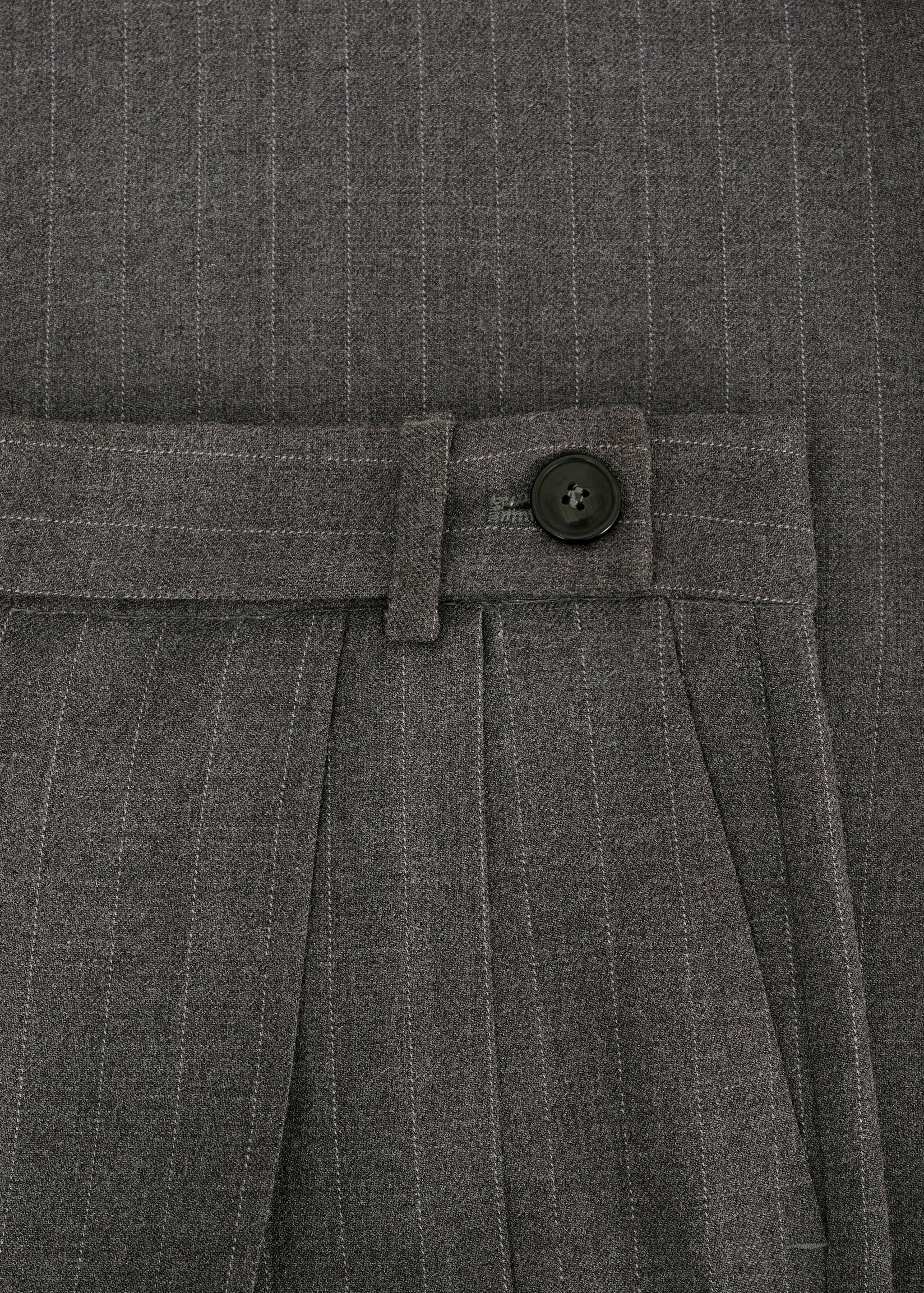 Micro-striped suit trousers - Details of the article 8