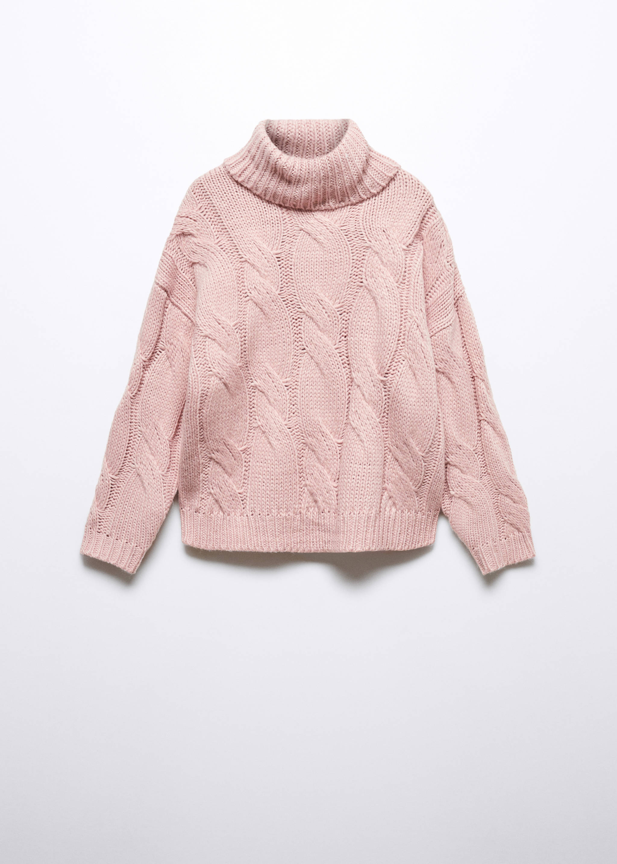 Pull-over maille col montant - Article sans modèle