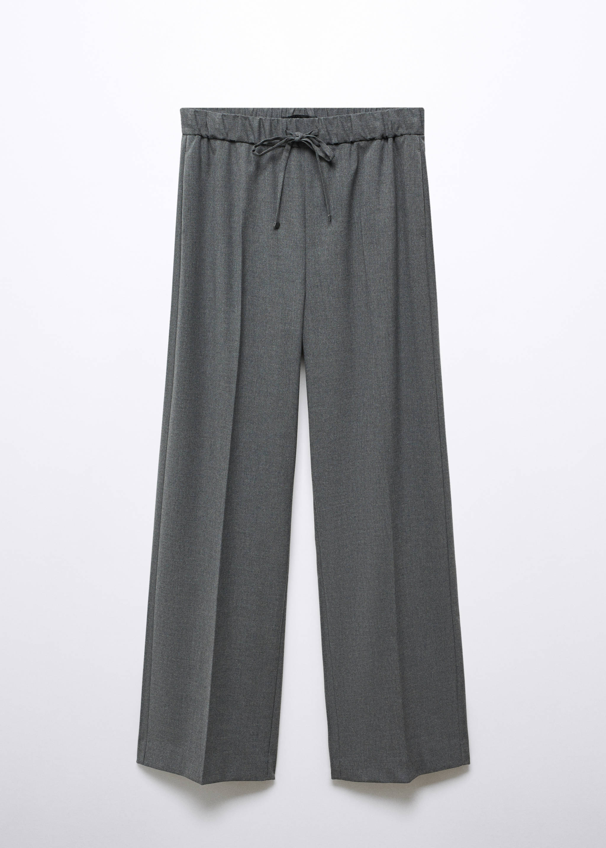 Wide leg trousers with elastic waist - Article without model