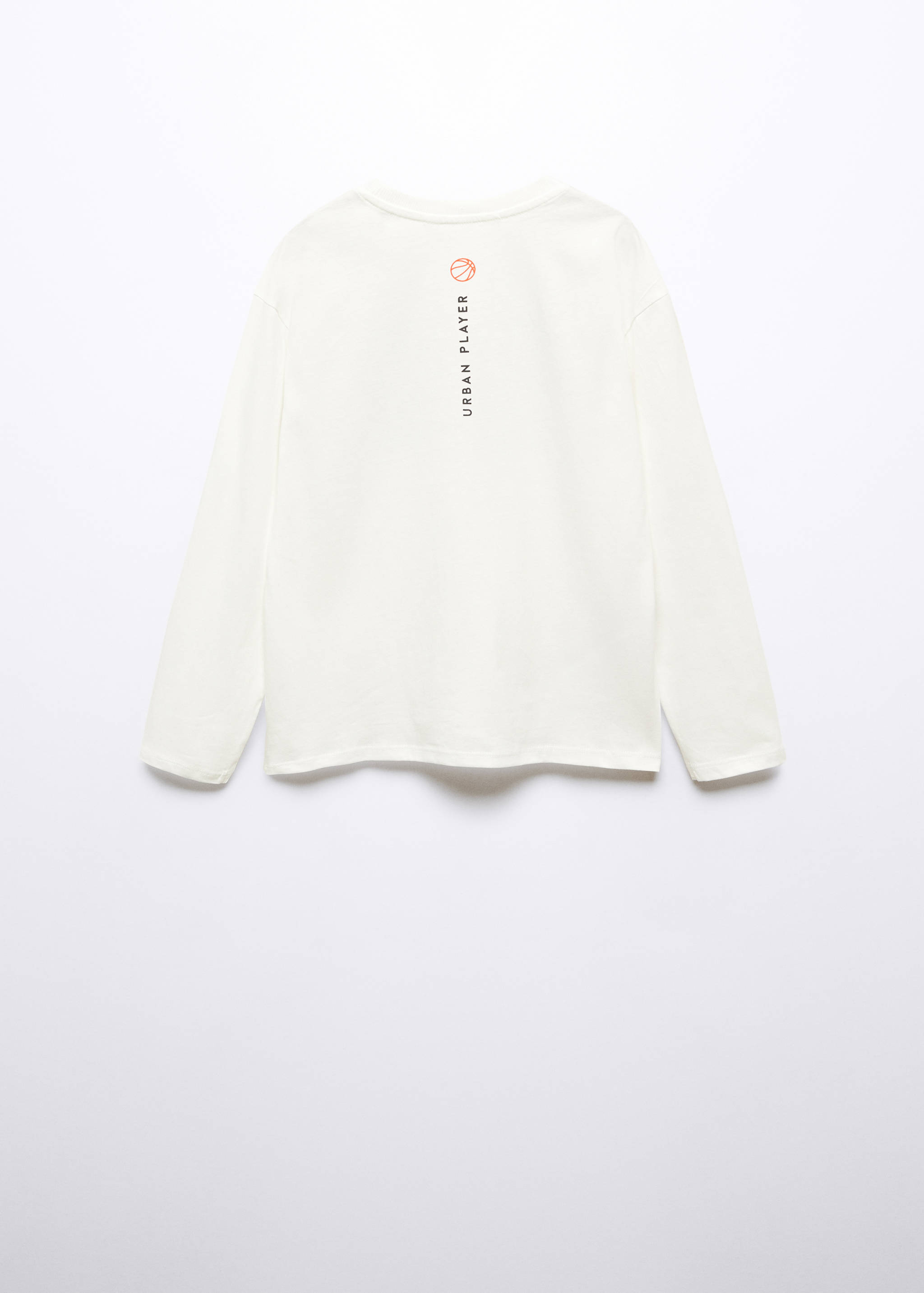 Camiseta manga larga estampada - Reverso del artículo