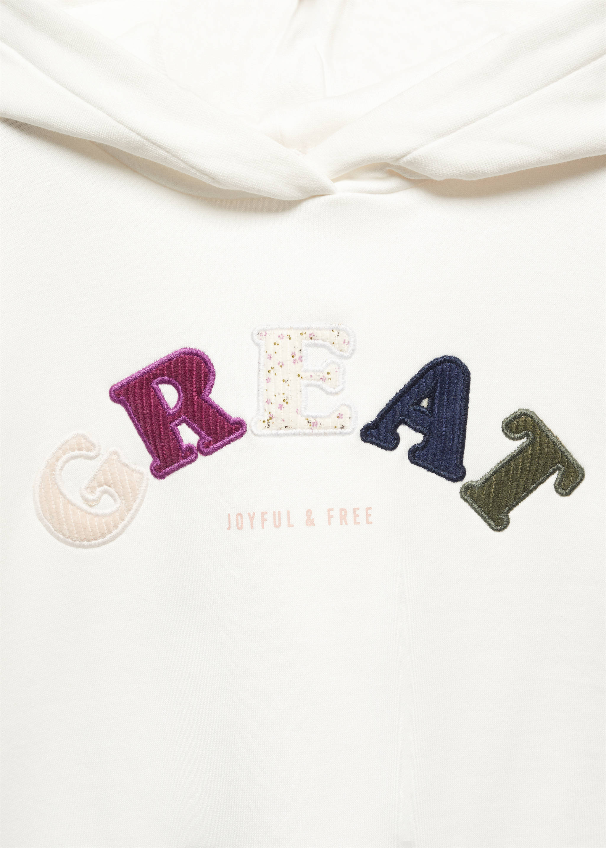 Sudadera mensaje bordado - Detalle del artículo 8